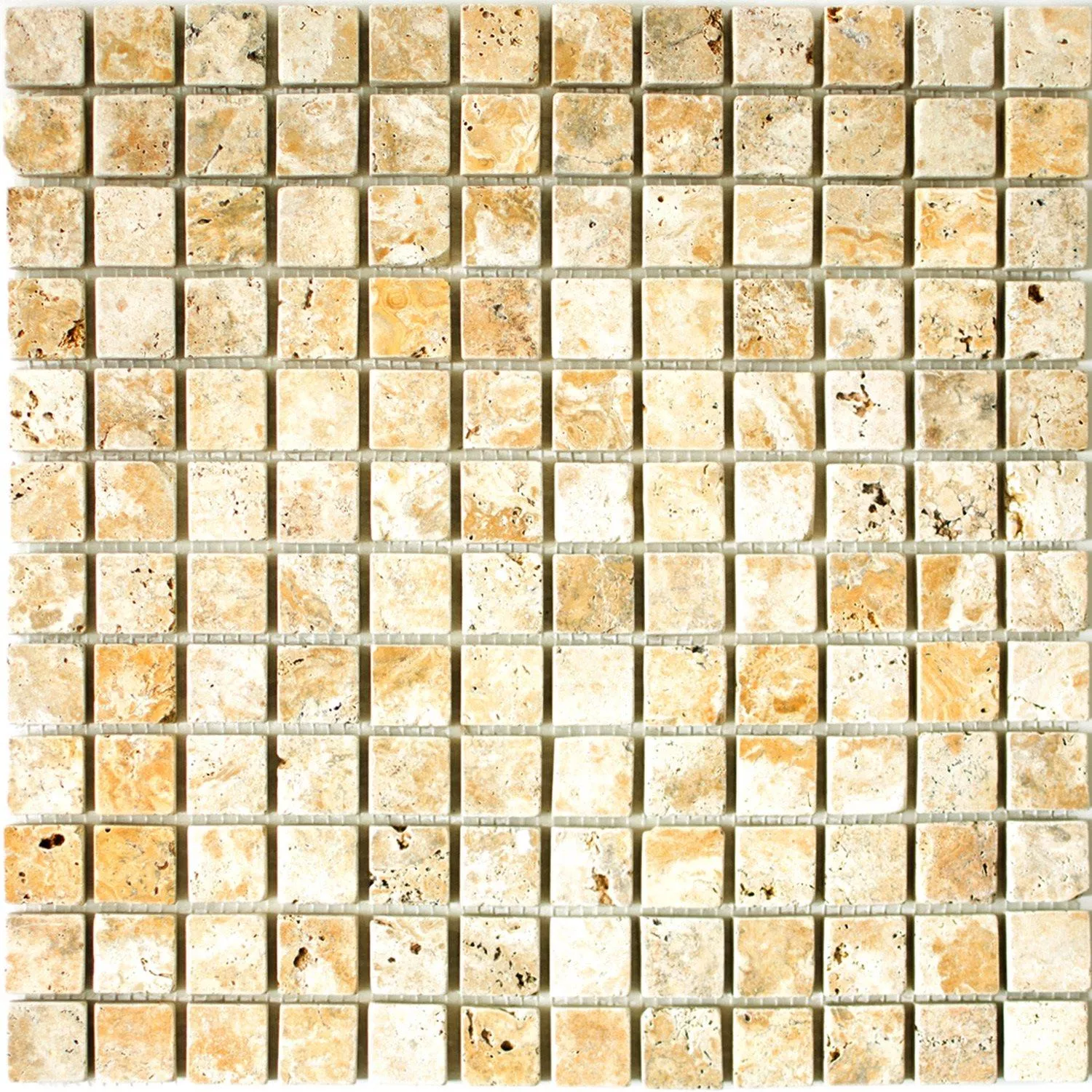 Plăci De Mozaic Travertin Castello Aur 23