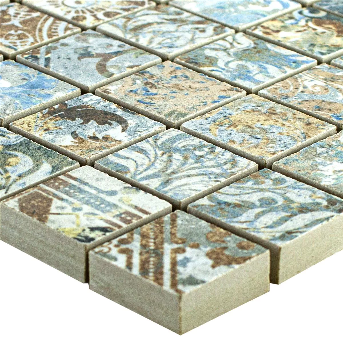 Mozaic Ceramic Gresie Patchwork Colorat 25x25mm Mozaic Ceramic Gresie Patchwork Colorat 25x25mm