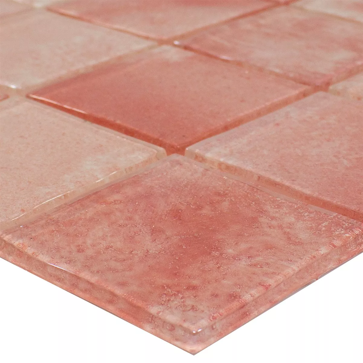 Mozaic De Sticlă Novigrad Roz 48x48x4 mm
