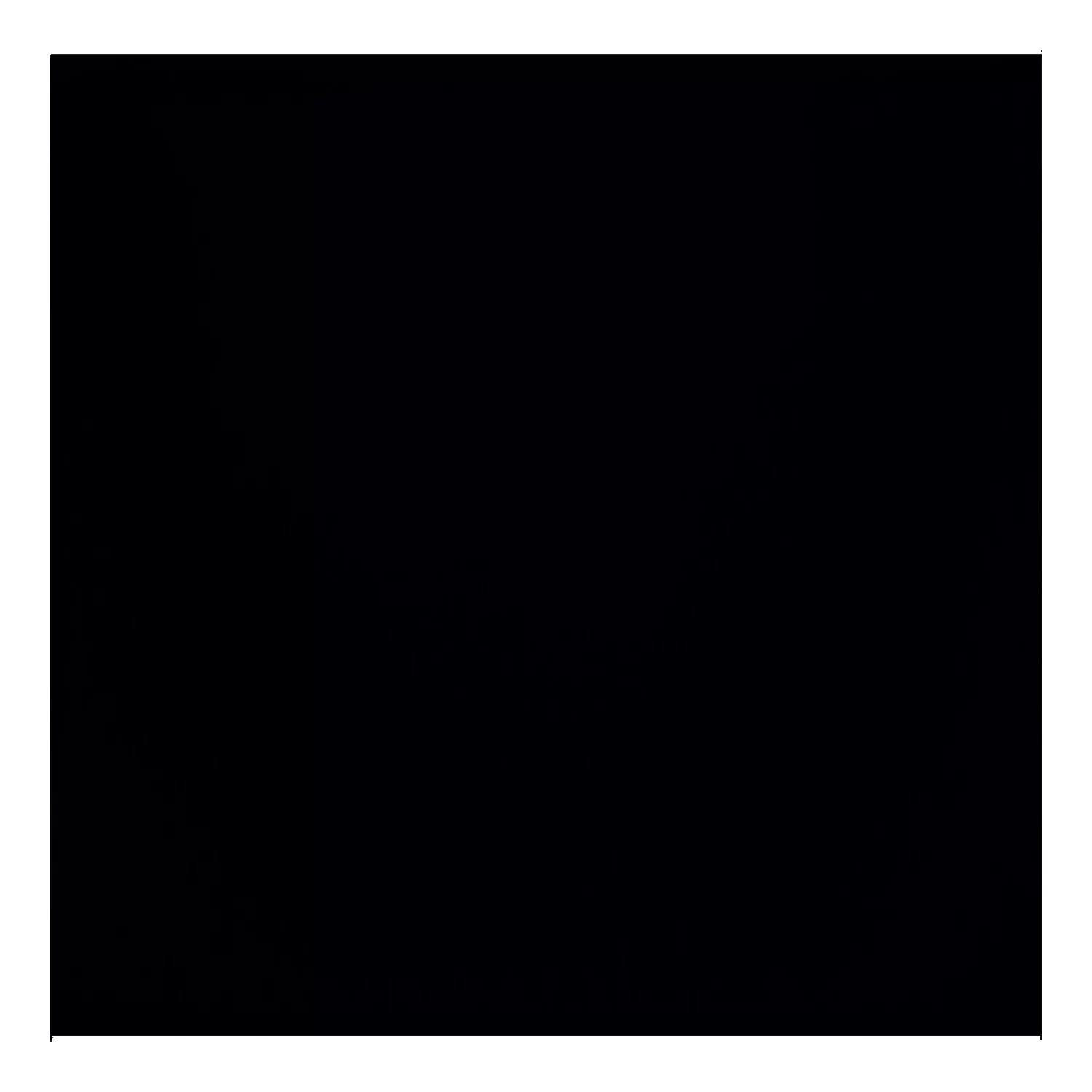Tigla de metrou Negru Înghețată 10x10 cm Fără Fațetă Freyburg Negro