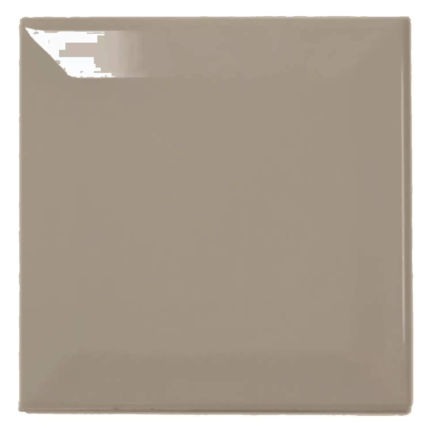 Tigla de metrou Maro Strălucitor 10x10 cm Fațetă Catarina Mink