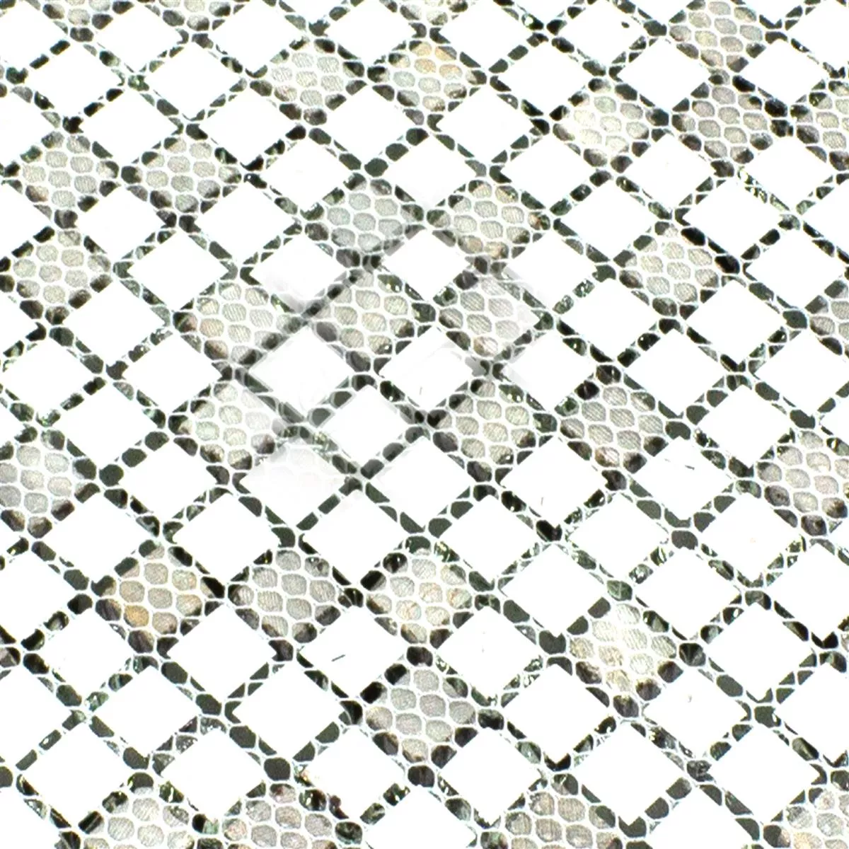 Plăci De Mozaic Sticlă Marmură Estrella Maro