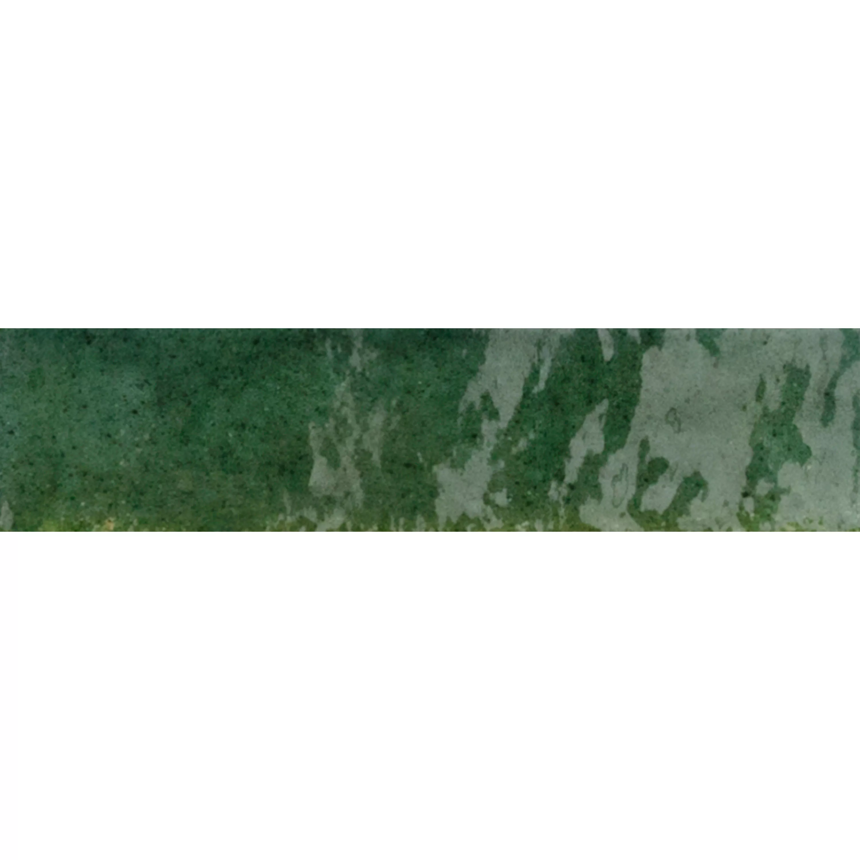 Plăci Ceramice Pentru Pereti Laguna Strălucitor Ondulat Verde 6x24cm