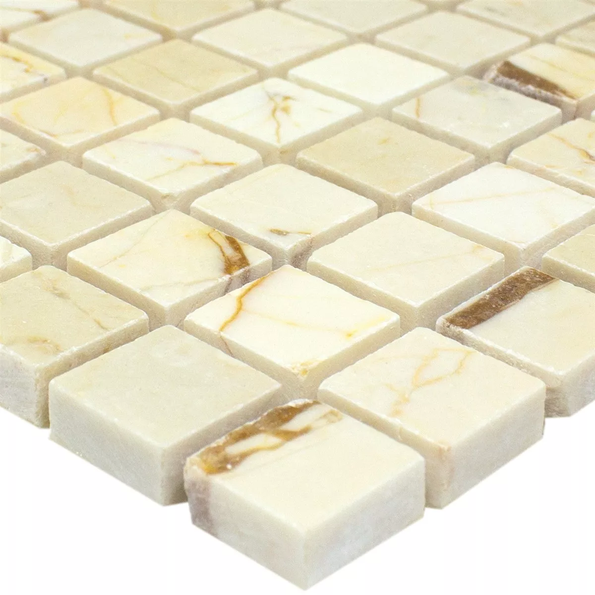 Tiglă De Mozaic Adalya Cream Aur