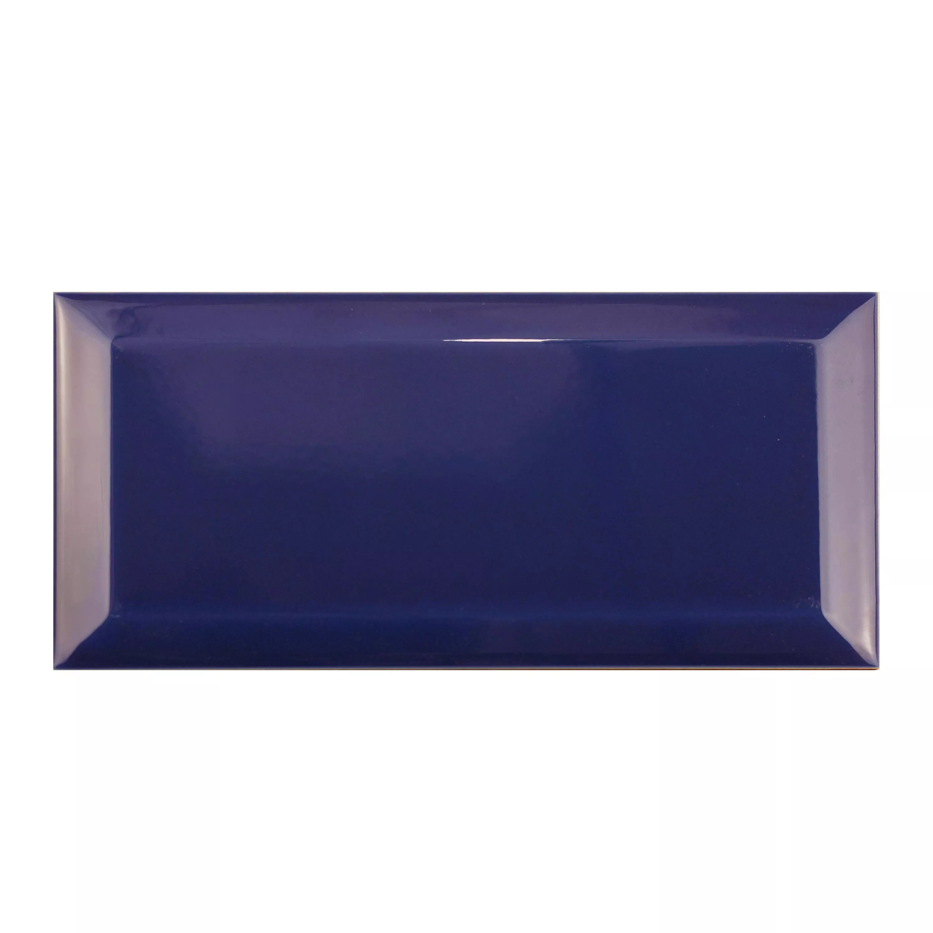 Metro Plăci Ceramice Pentru Pereti Brasilia Fațetă 7,5x15x0,7cm Azul Cobalto