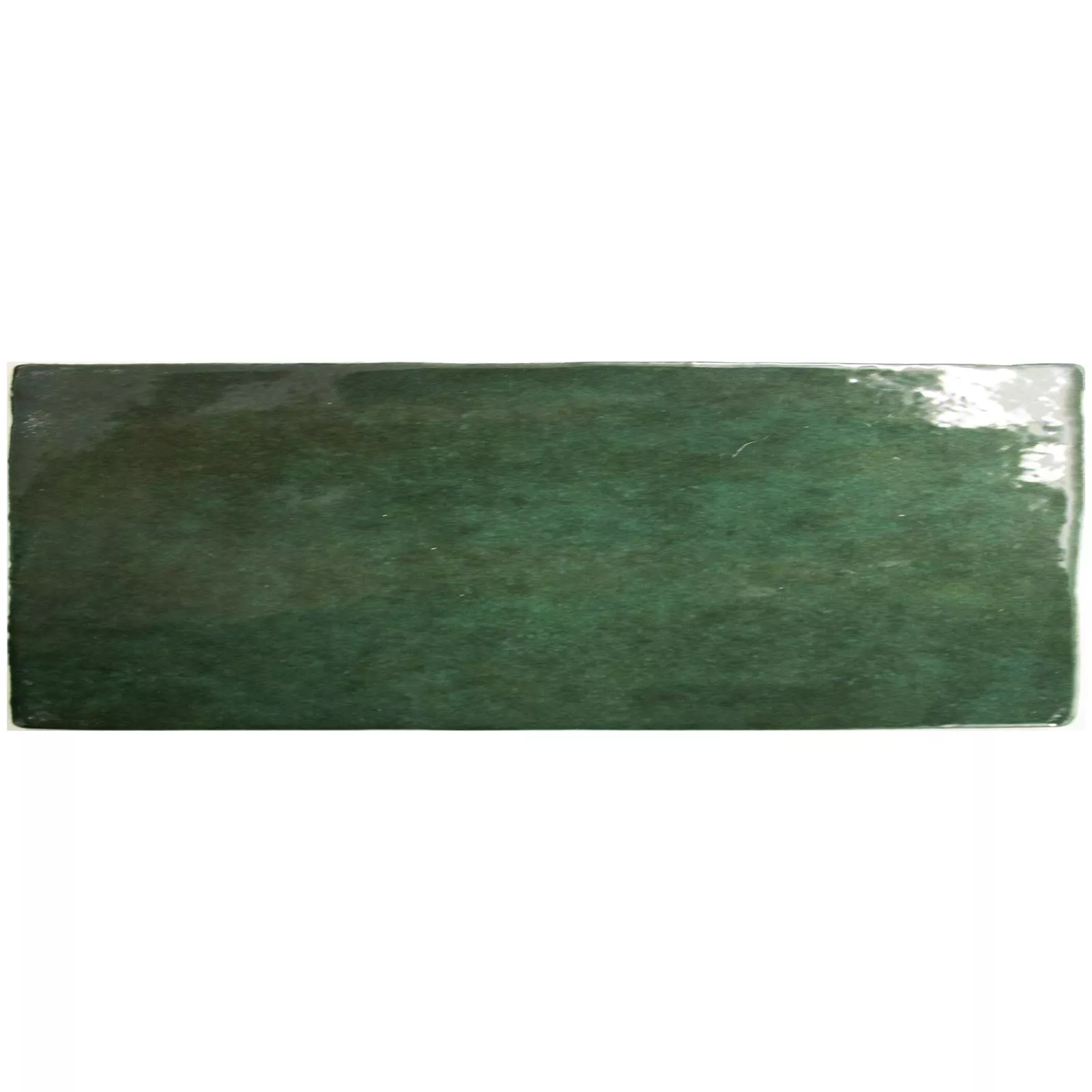 Model Plăci Ceramice Pentru Pereti Concord Optica Undelor Mușchi Verde 6,5x20cm