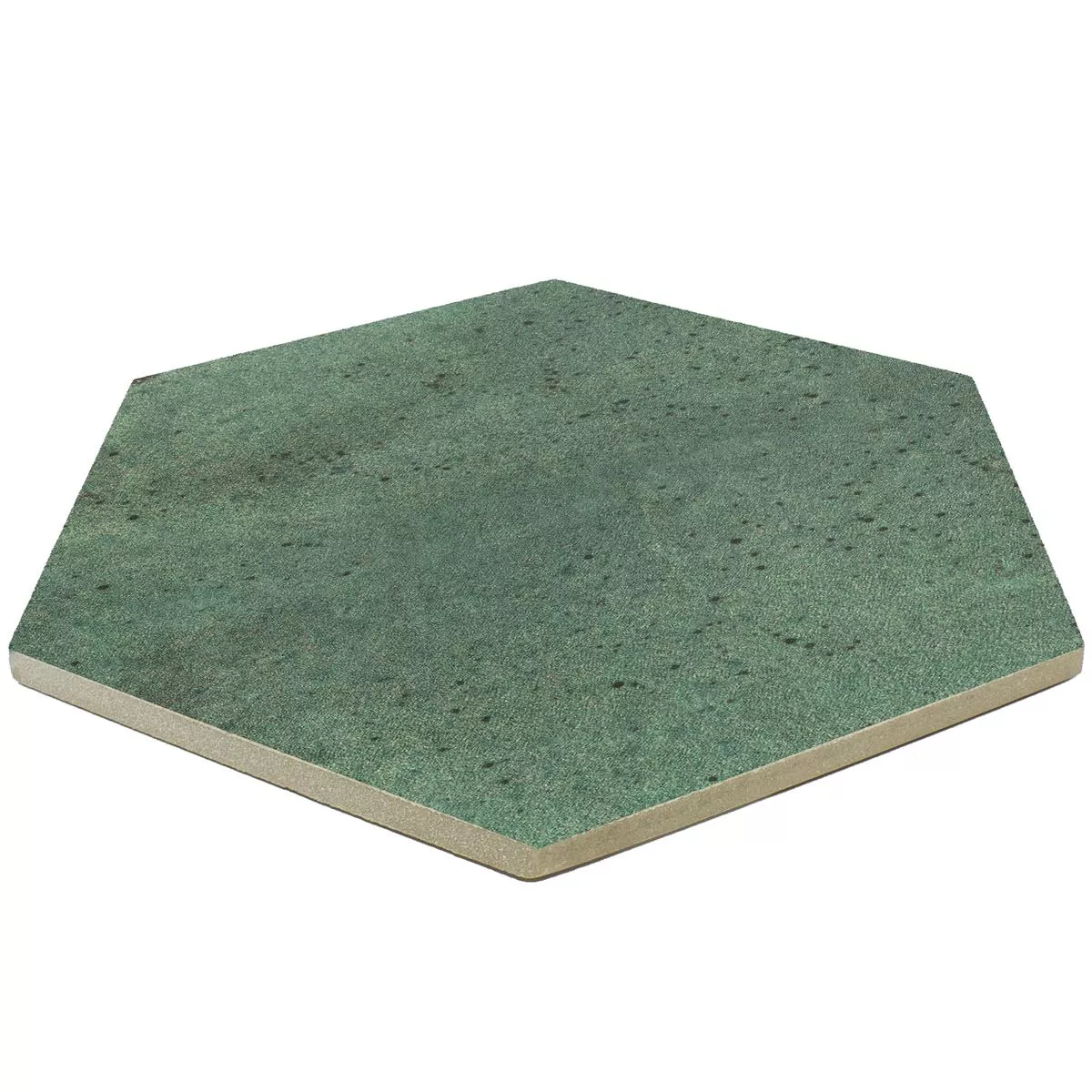 Gresie Arosa Înghețată Hexagon Verde Smarald 17,3x15cm
