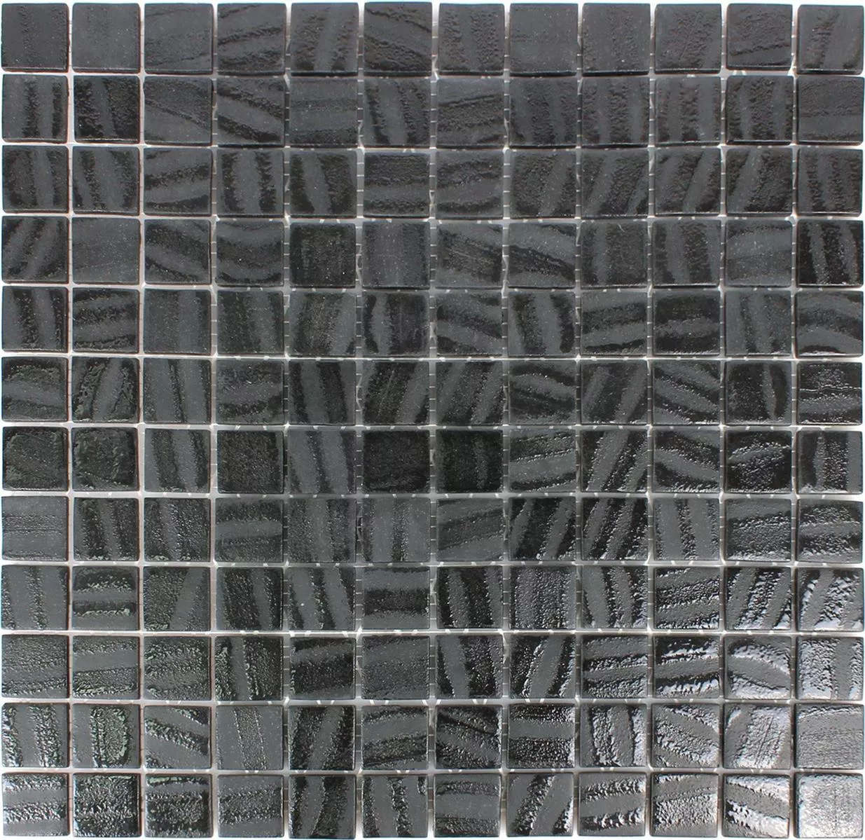 Mozaic De Sticlă Gresie Mascota Negru Antracit