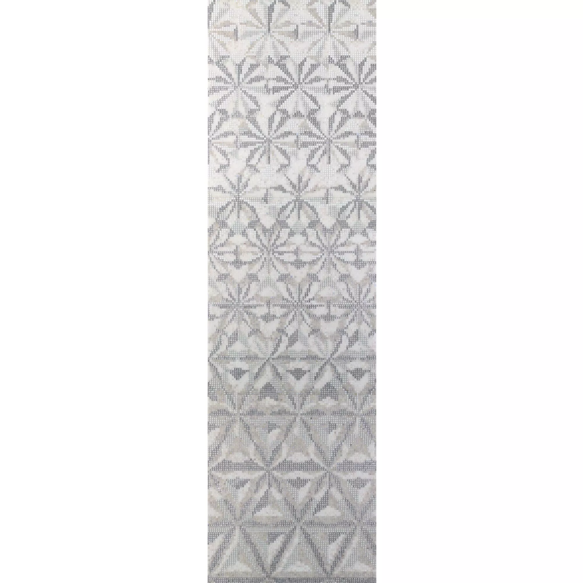 Mozaic De Sticlă Imagine Magicflower White 80x277,9cm Mozaic De Sticlă Imagine Magicflower White 80x277,9cm