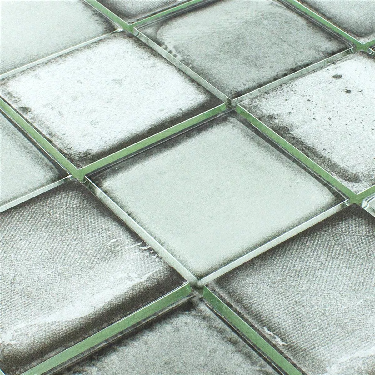 Mozaic De Sticlă Gresie Aspect de Ciment Granada Gri Deschis