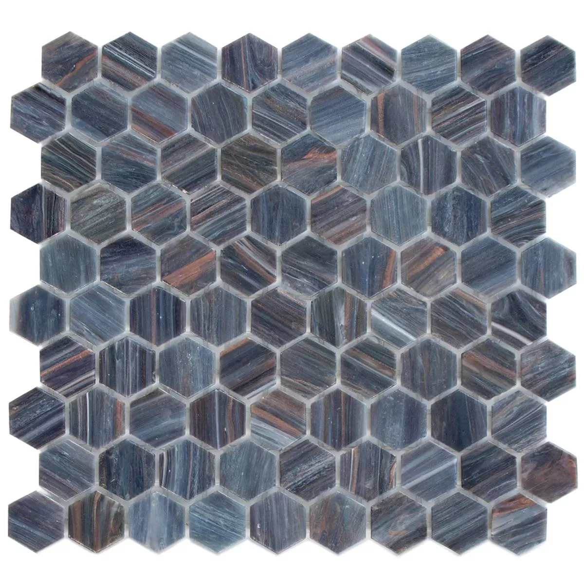 Plăci De Mozaic Trend-Vi Sticlă Hexagonal 218