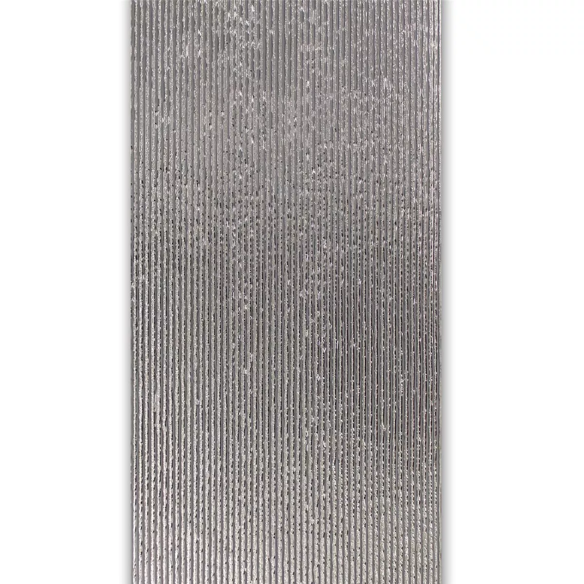 Decor De Perete Tiglă Argint 30x60cm