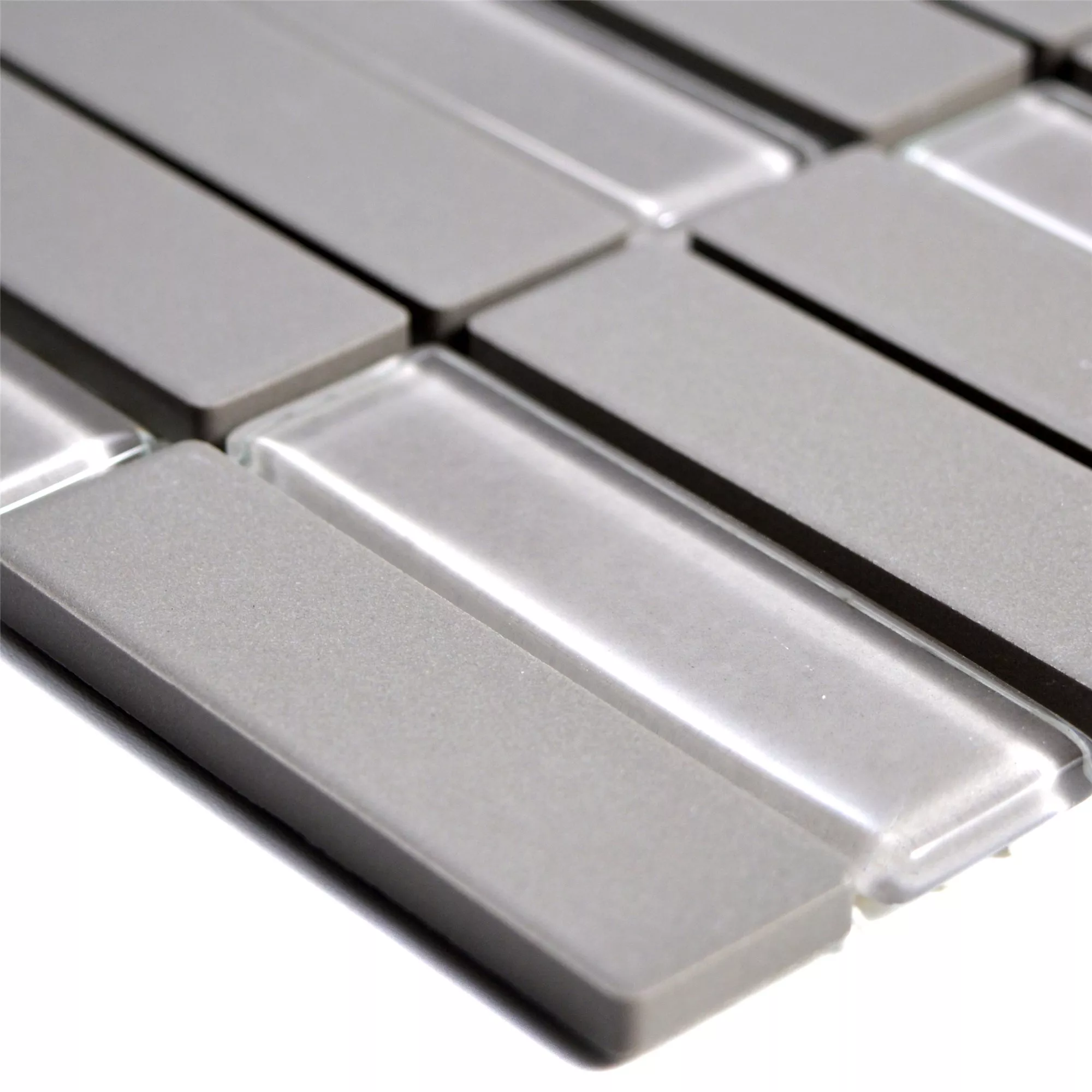 Plăci De Mozaic Neglazuit Garden Gri Tijă