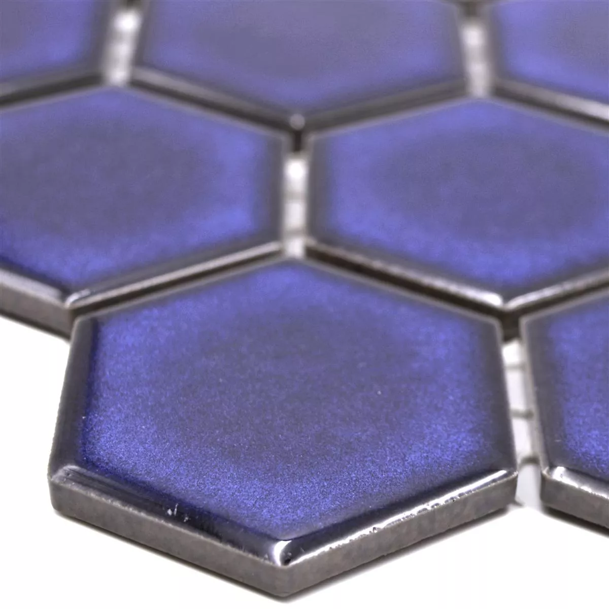 Mozaic Ceramic Salomon Hexagon Cobalt Albastru H51
