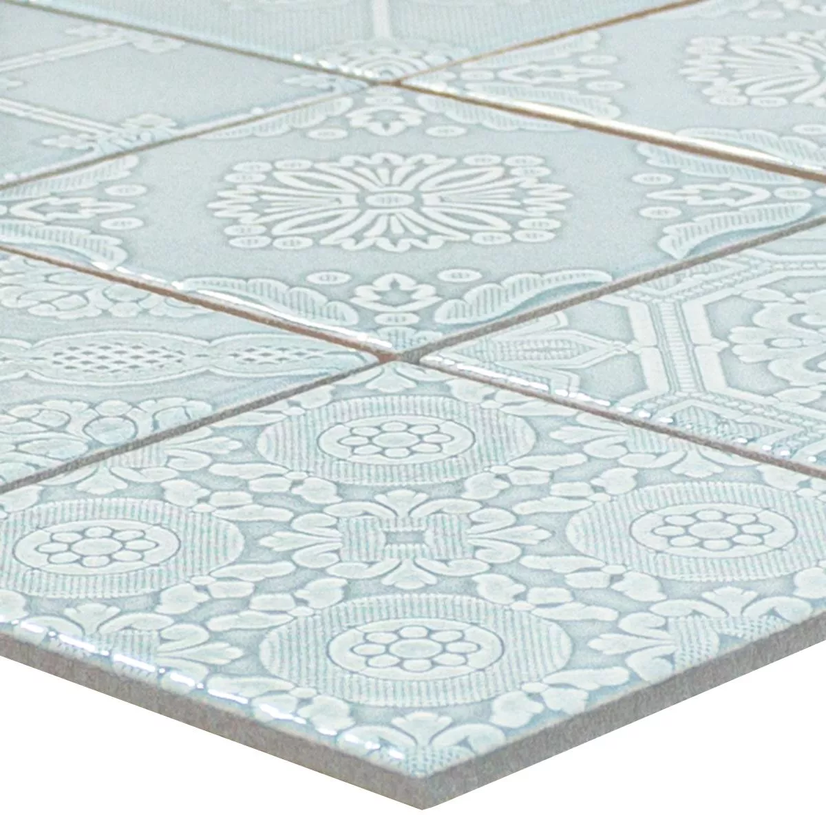 Ceramică Plăci De Mozaic Rivabella Relief Verde Ceramică Plăci De Mozaic Rivabella Relief Verde