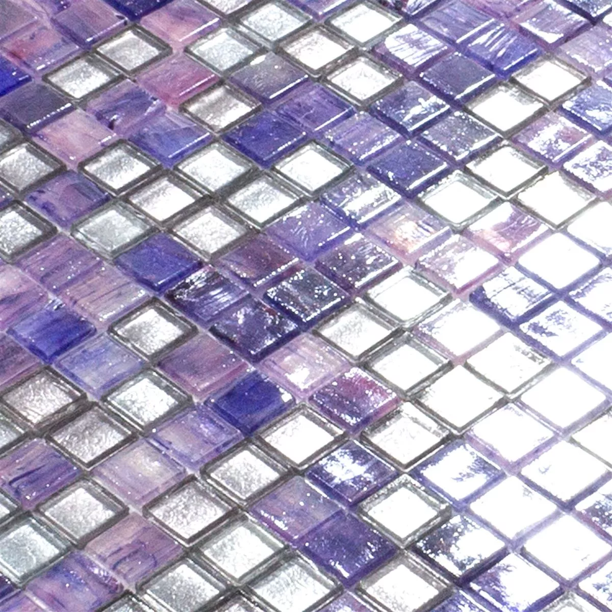 Mozaic De Sticlă Gresie Edessa Violet Mix