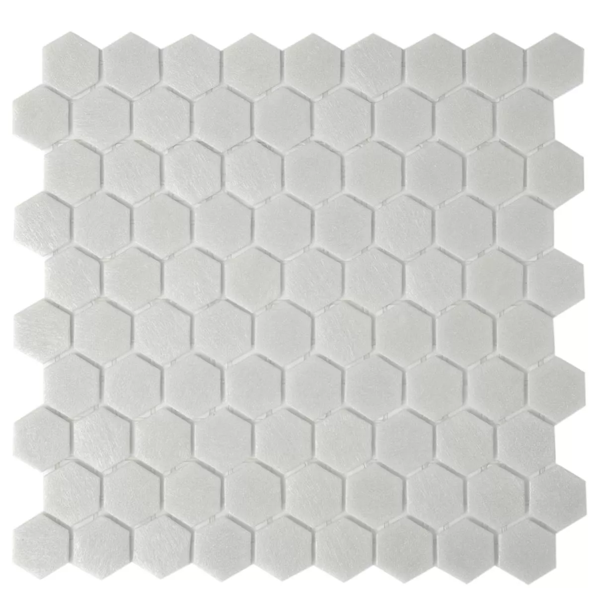 Mozaic De Sticlă Gresie Trend-Vi Hexagonal 150 Gri Deschis