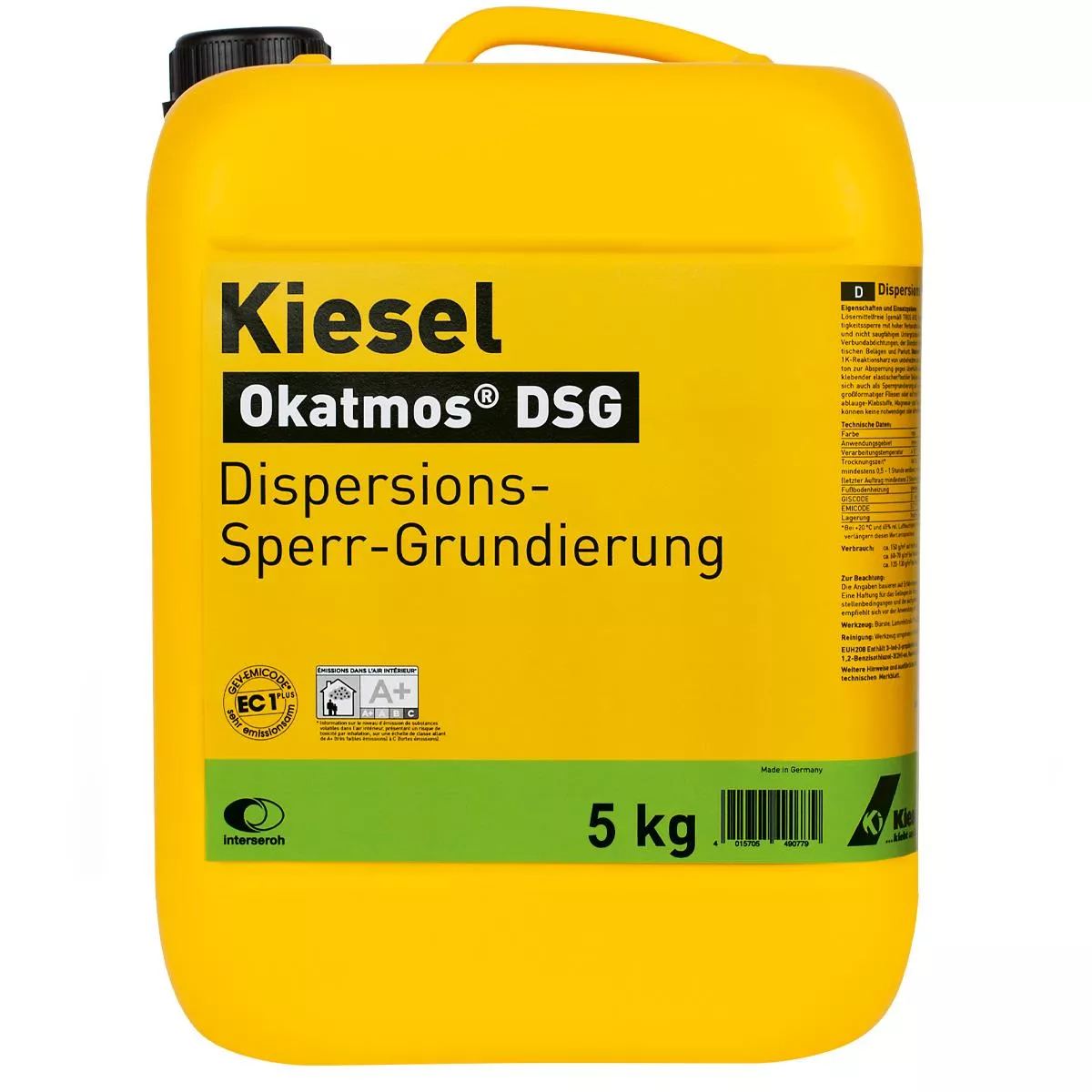Grund de dispersie pietriș Okatmos DSG 5 kg Grund de dispersie pietriș Okatmos DSG 5 kg