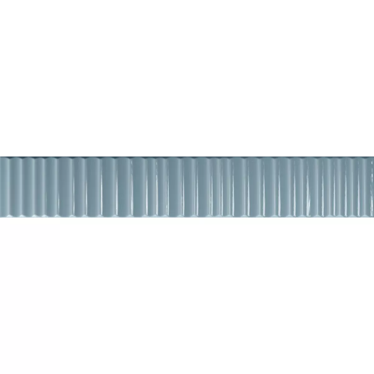 Plăci Ceramice Pentru Pereti Avila Relief Albastru Strălucitor 5x30cm Plăci Ceramice Pentru Pereti Avila Relief Albastru Strălucitor 5x30cm