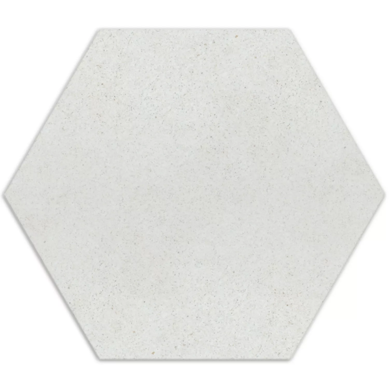 Model Aspect Tiglă De Ciment Hexagon Gresie Hexagon Alicante Blanco