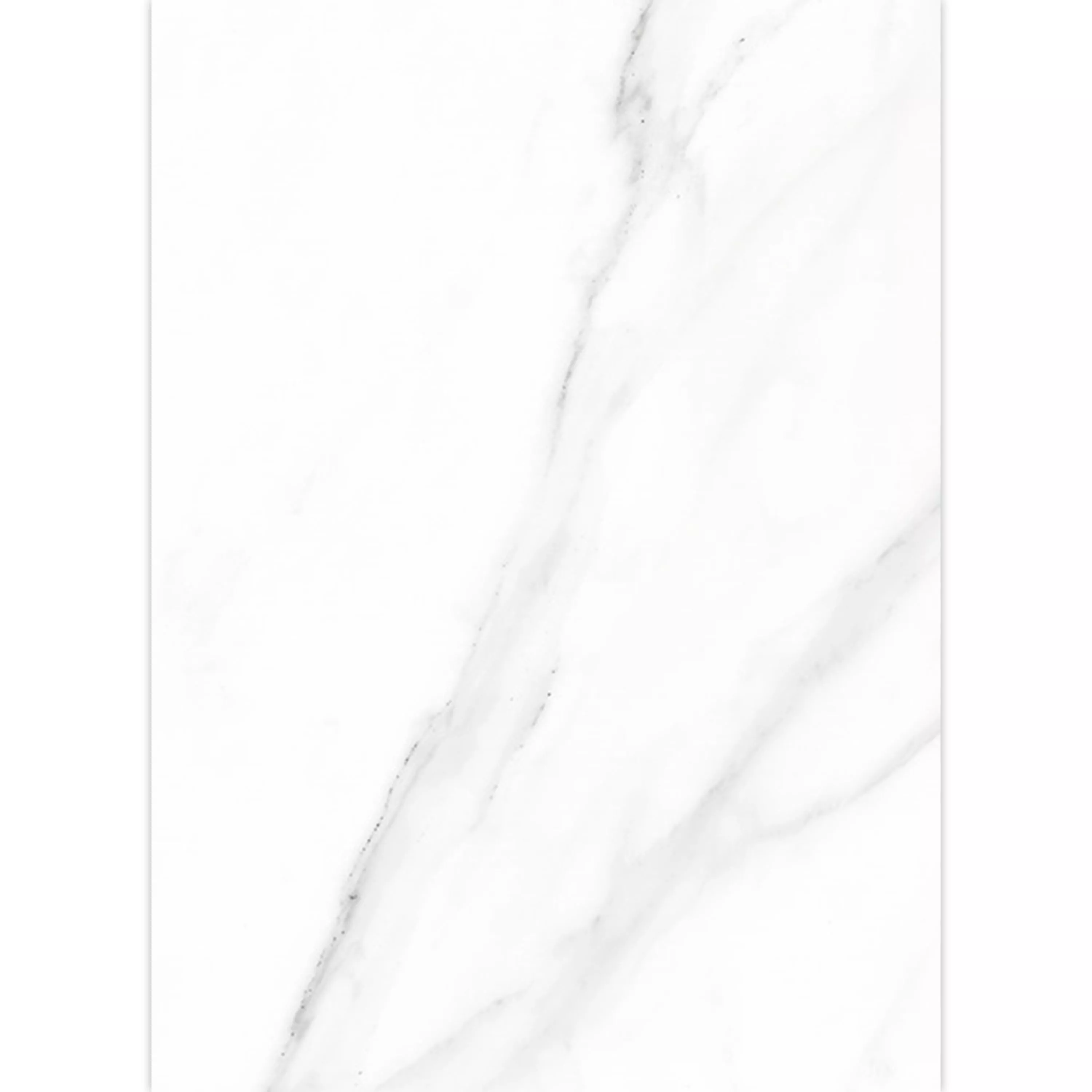 Gresie Arcadia Aspect De Marmură Lustruit Alb 60x120cm