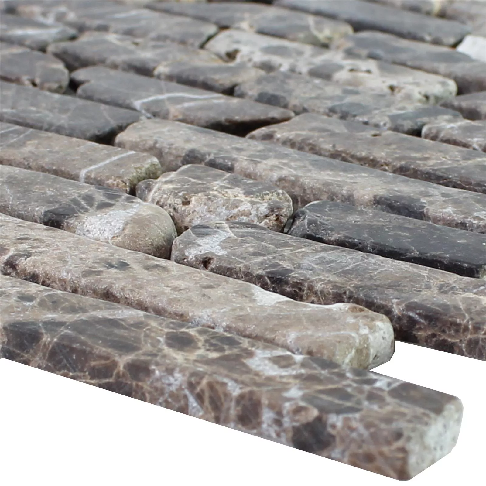 Marmură Piatră Naturală Plăci De Mozaic Rocky Maro Marmură Piatră Naturală Plăci De Mozaic Rocky Maro