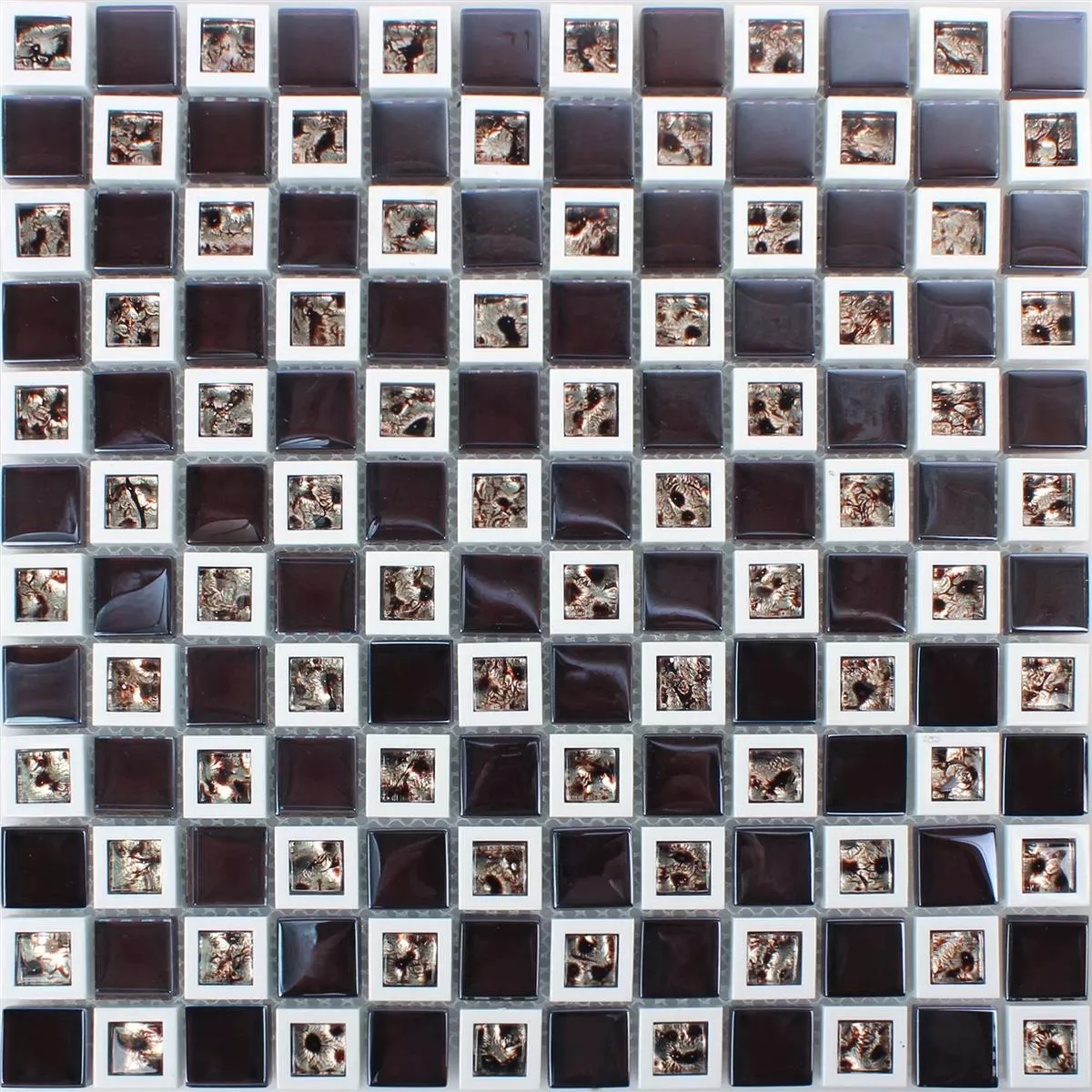 Sticlă Plastic Mozaic Anatolia Negru