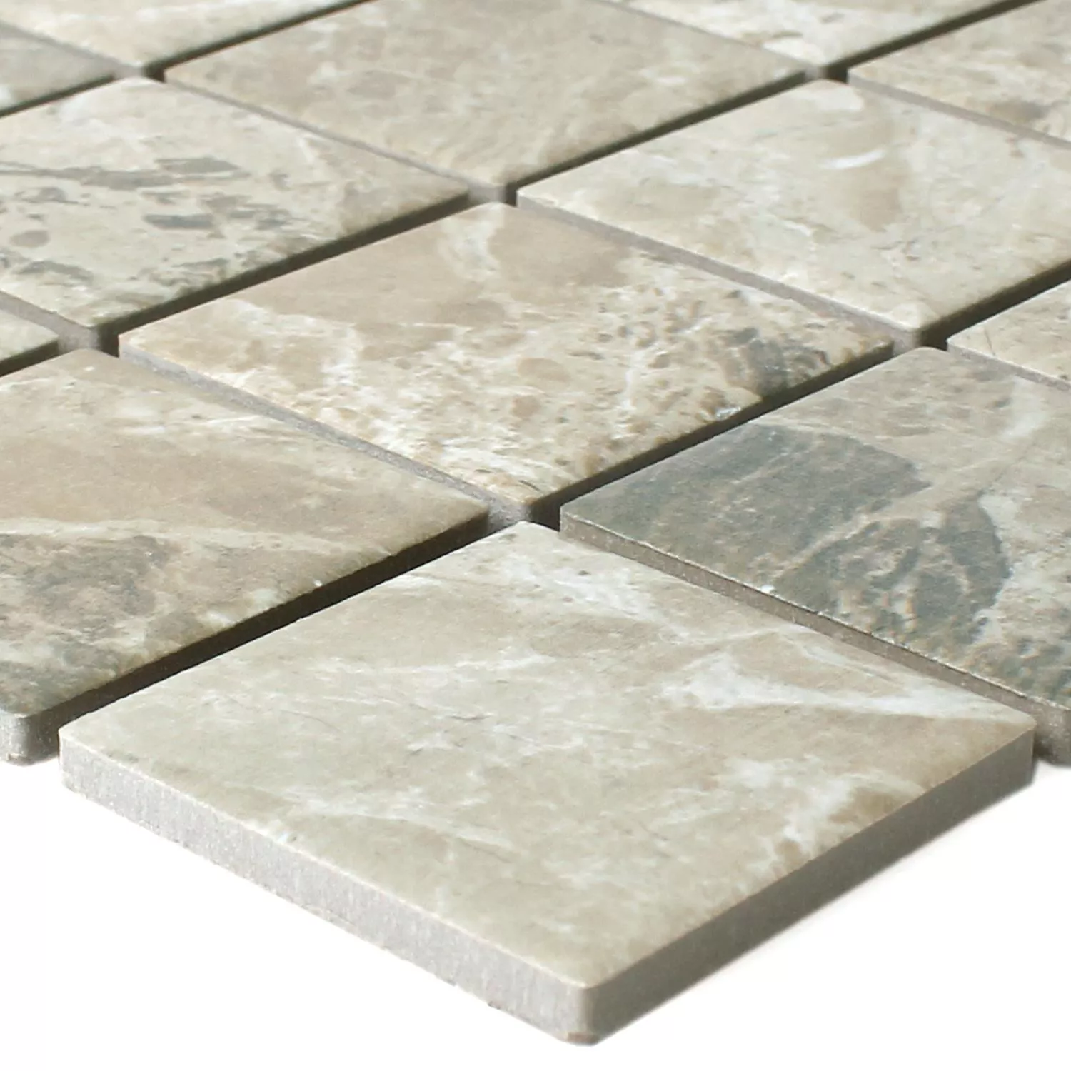 Plăci De Mozaic Ceramică Sahara Aspect De Piatră Maro Plăci De Mozaic Ceramică Sahara Aspect De Piatră Maro