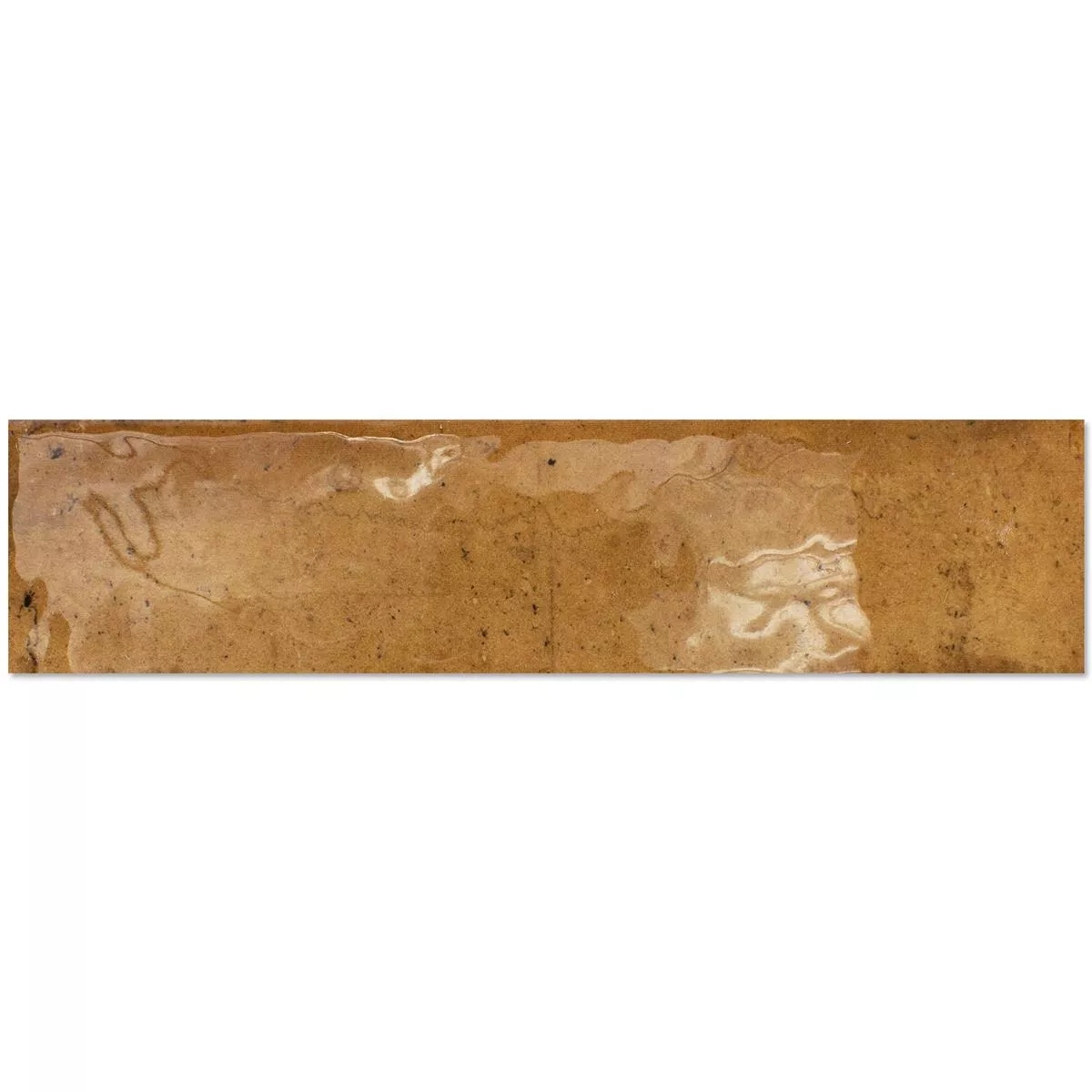 Plăci Ceramice Pentru Pereti Kiowa Strălucitor Ondulat Ocru 6x25cm Plăci Ceramice Pentru Pereti Kiowa Strălucitor Ondulat Ocru 6x25cm