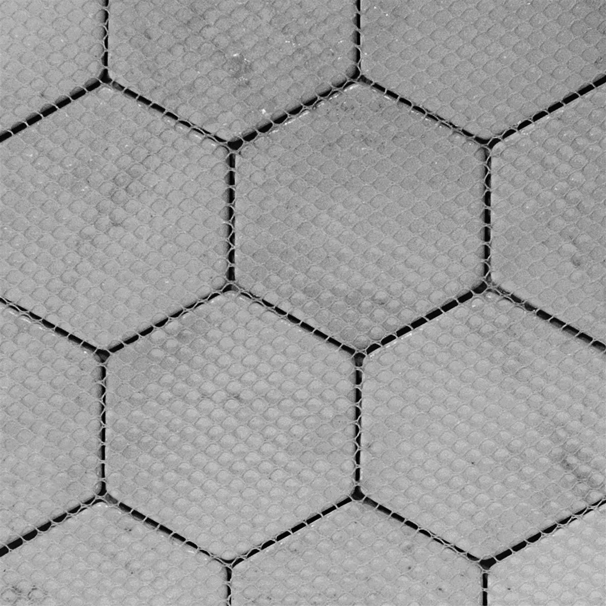 Mozaic De Sticlă Gresie Andalucia Hexagon Gri