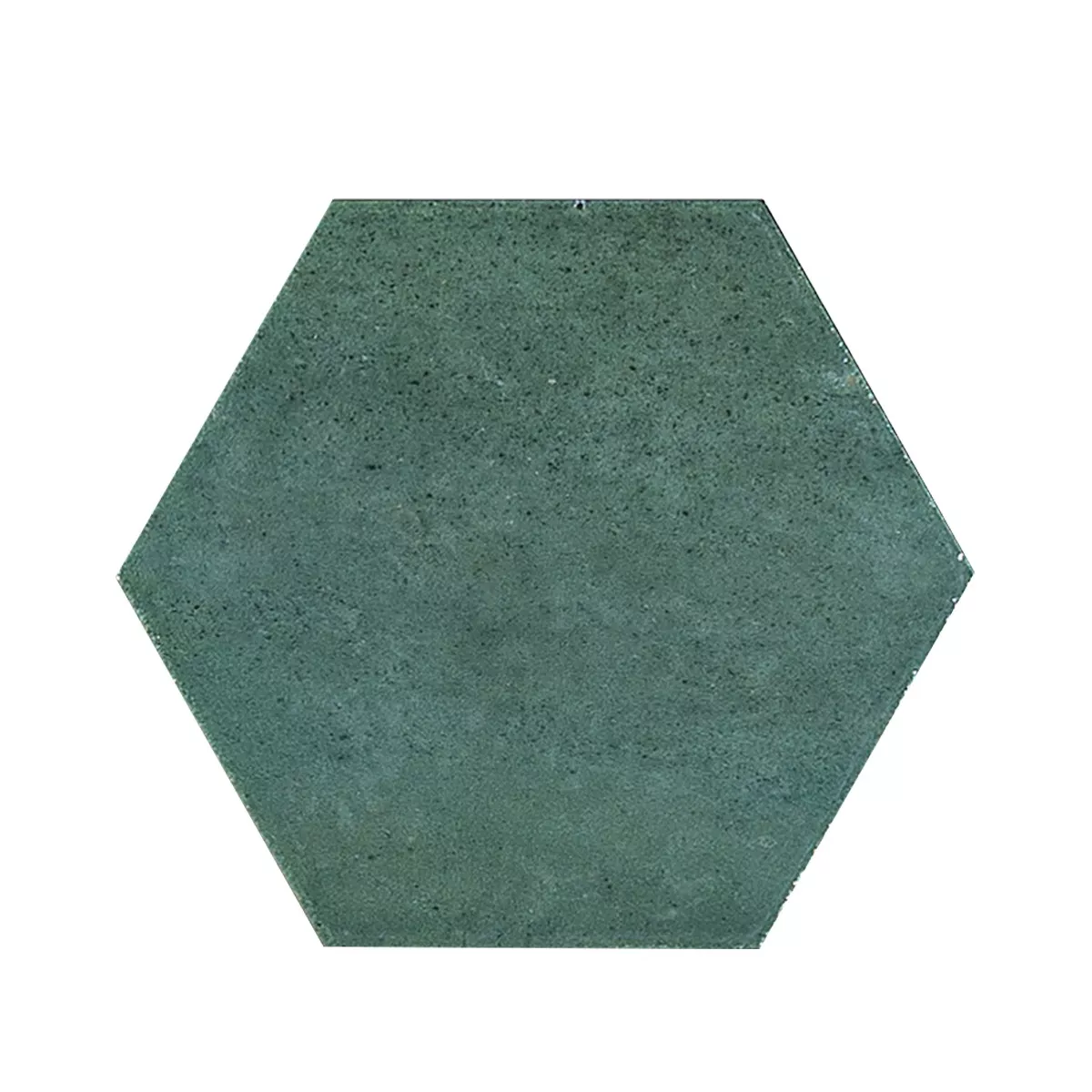 Lorino Verde Strălucitor Hexagon 18,2x21 cm