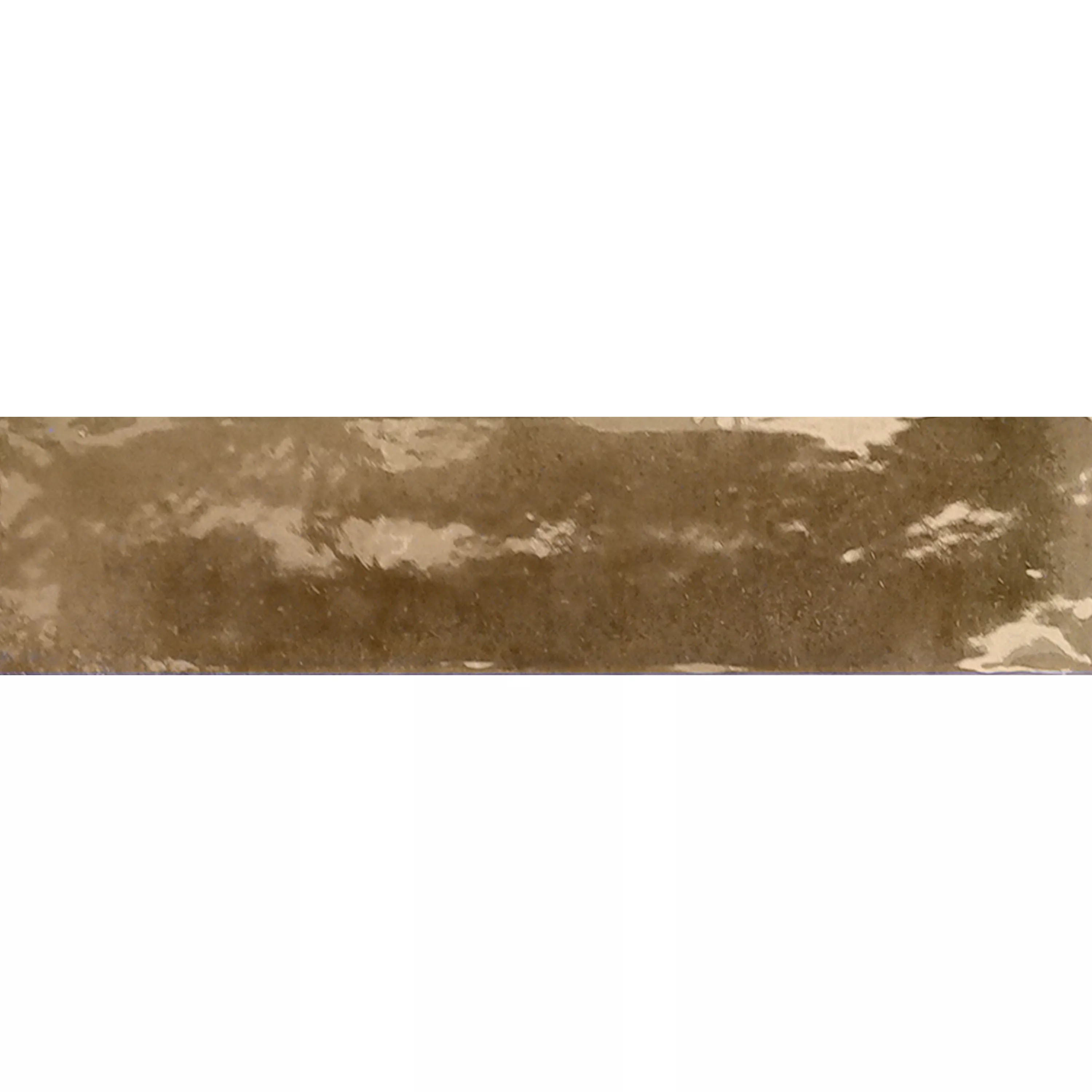 Plăci Ceramice Pentru Pereti Laguna Strălucitor Ondulat Maro 6x24cm Plăci Ceramice Pentru Pereti Laguna Strălucitor Ondulat Maro 6x24cm