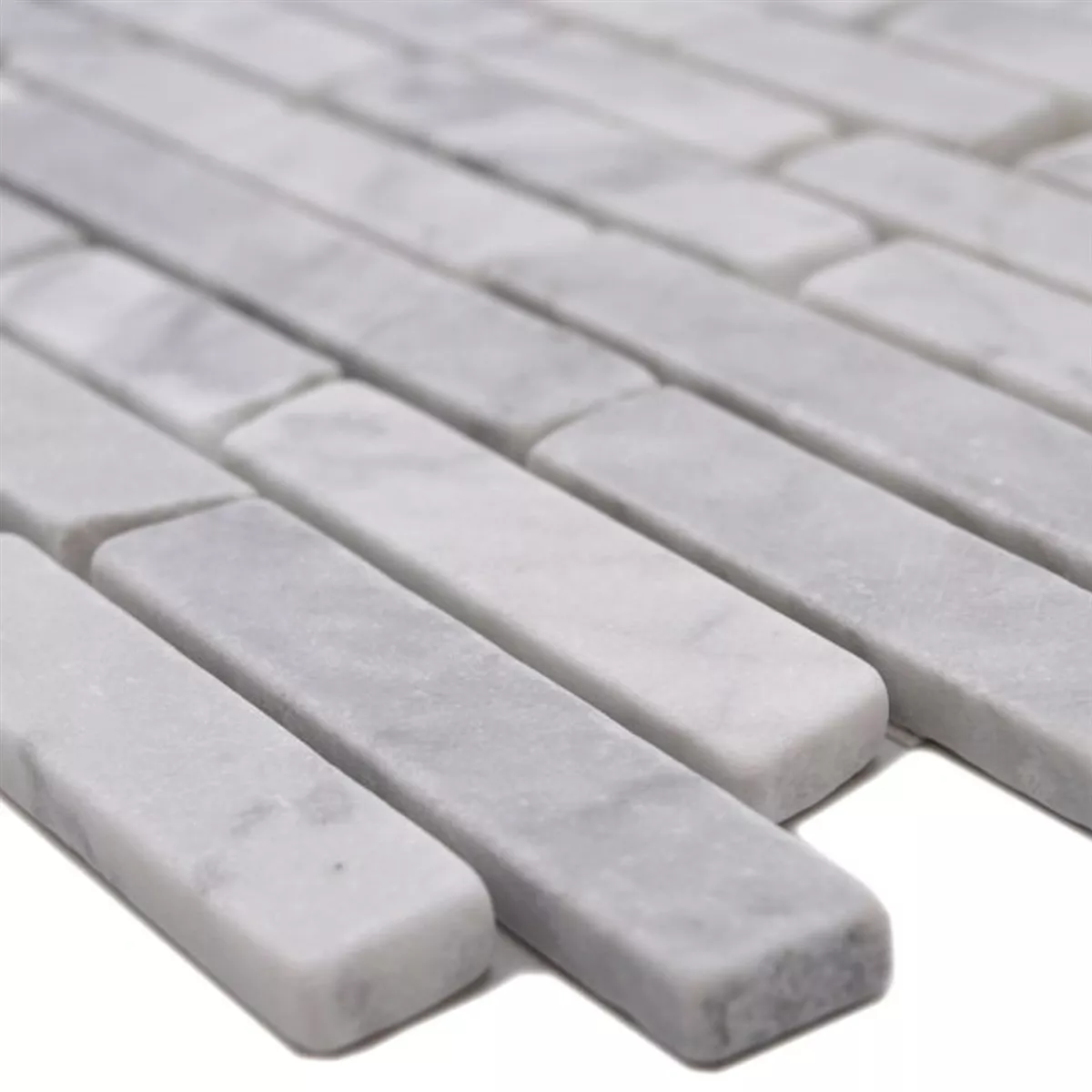 Marmură Piatră Naturală Tiglă De Mozaic Mali Carrara Alb Marmură Piatră Naturală Tiglă De Mozaic Mali Carrara Alb
