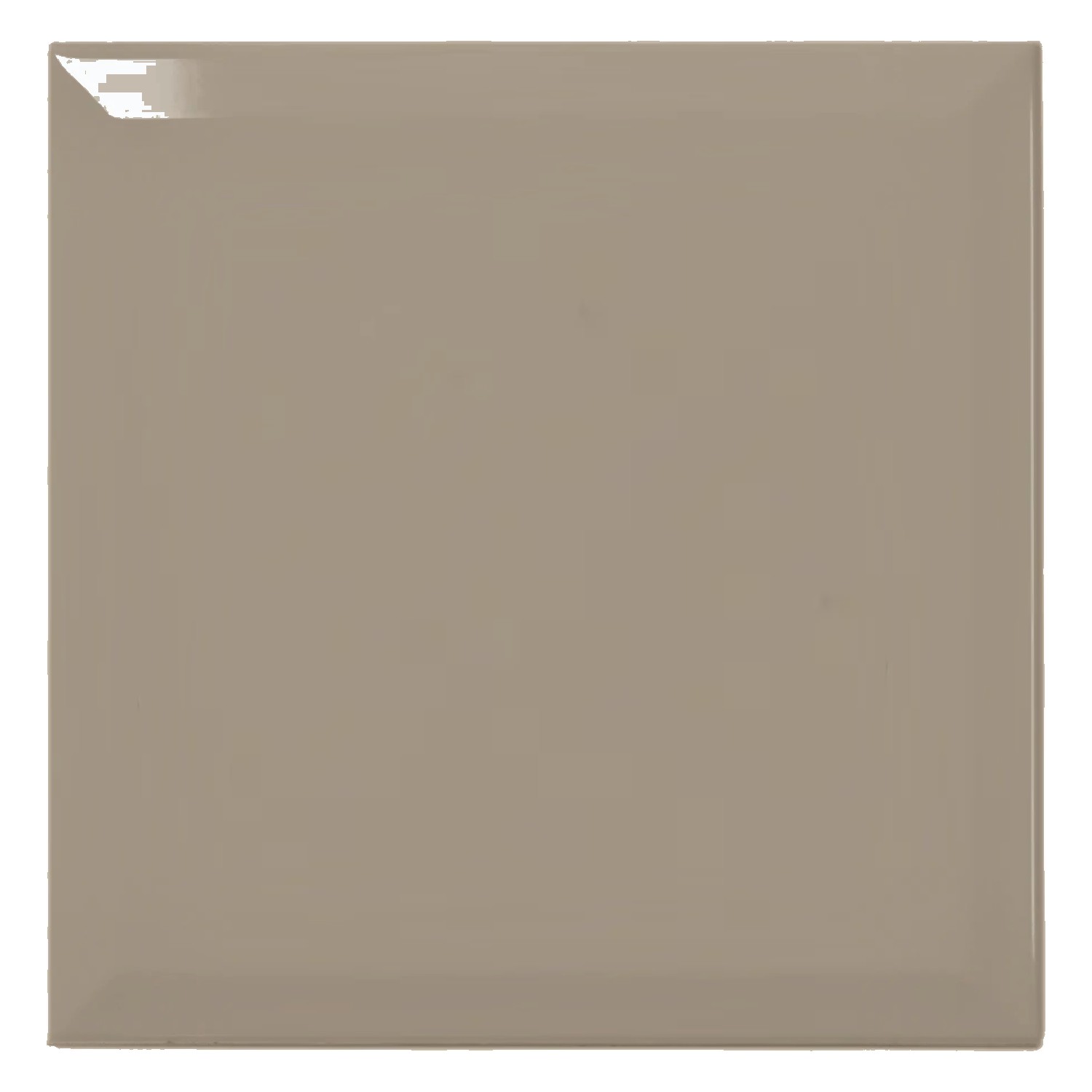 Tigla de metrou Maro Strălucitor 20x20 cm Fațetă Freetown Mink
