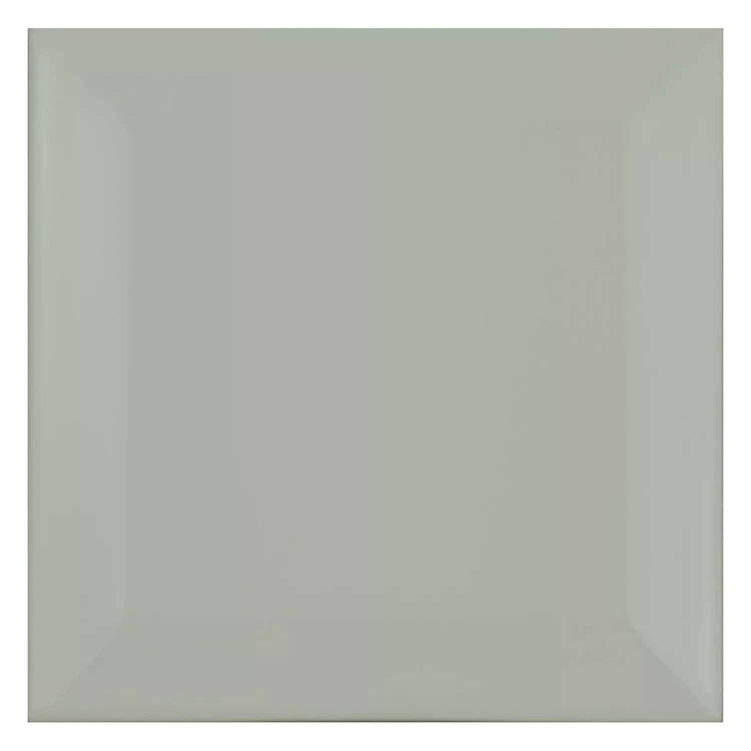 Tigla de metrou Verde Înghețată 10x10 cm Fațetă Catarina Sage