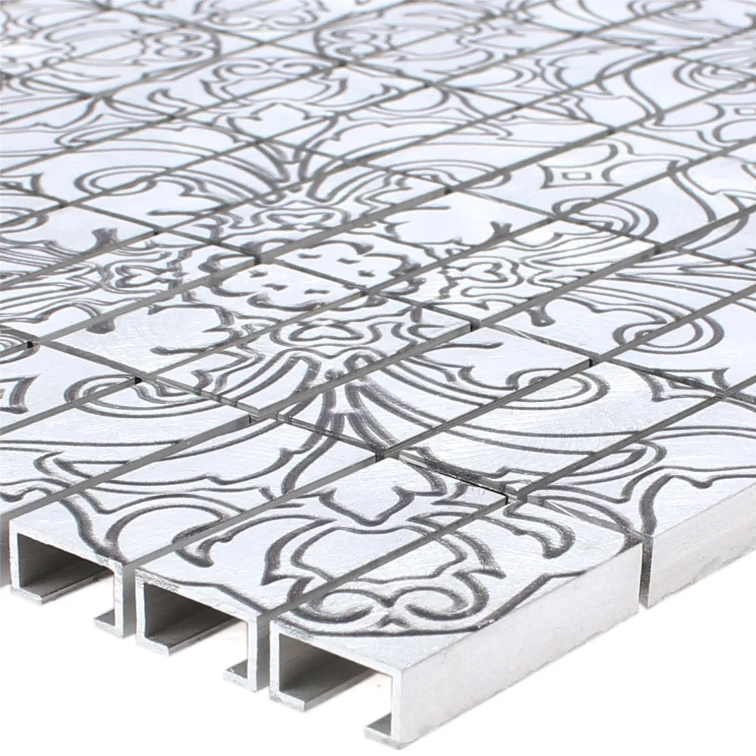 Plăci De Mozaic Aluminiu Profitis Argint