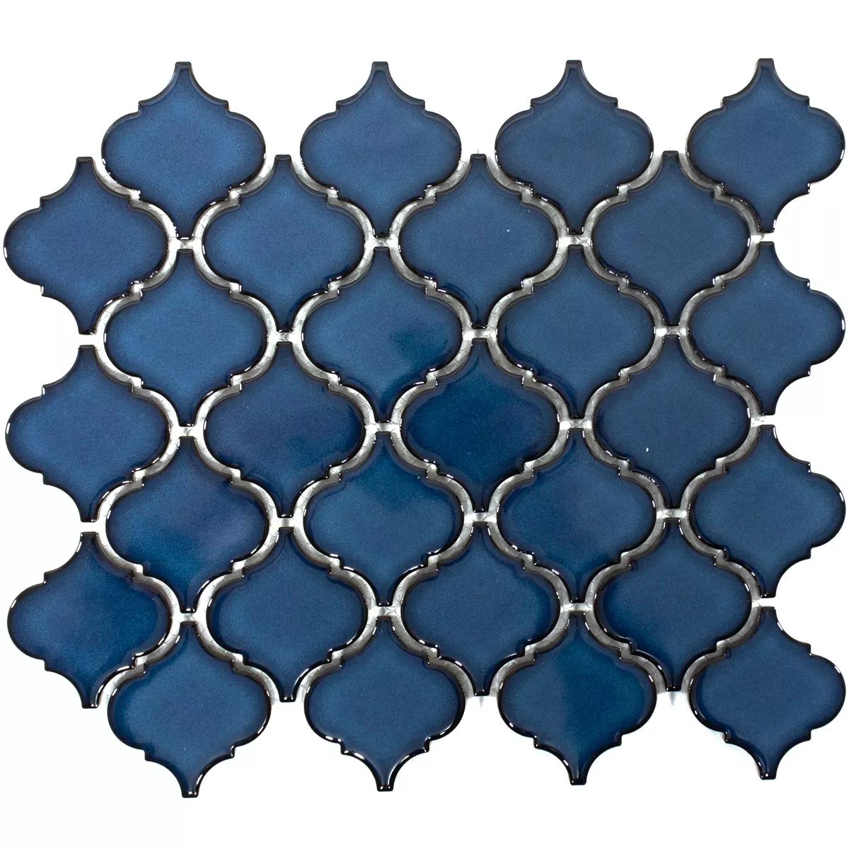 Ceramică Plăci De Mozaic Asmara Arabesque Albastru