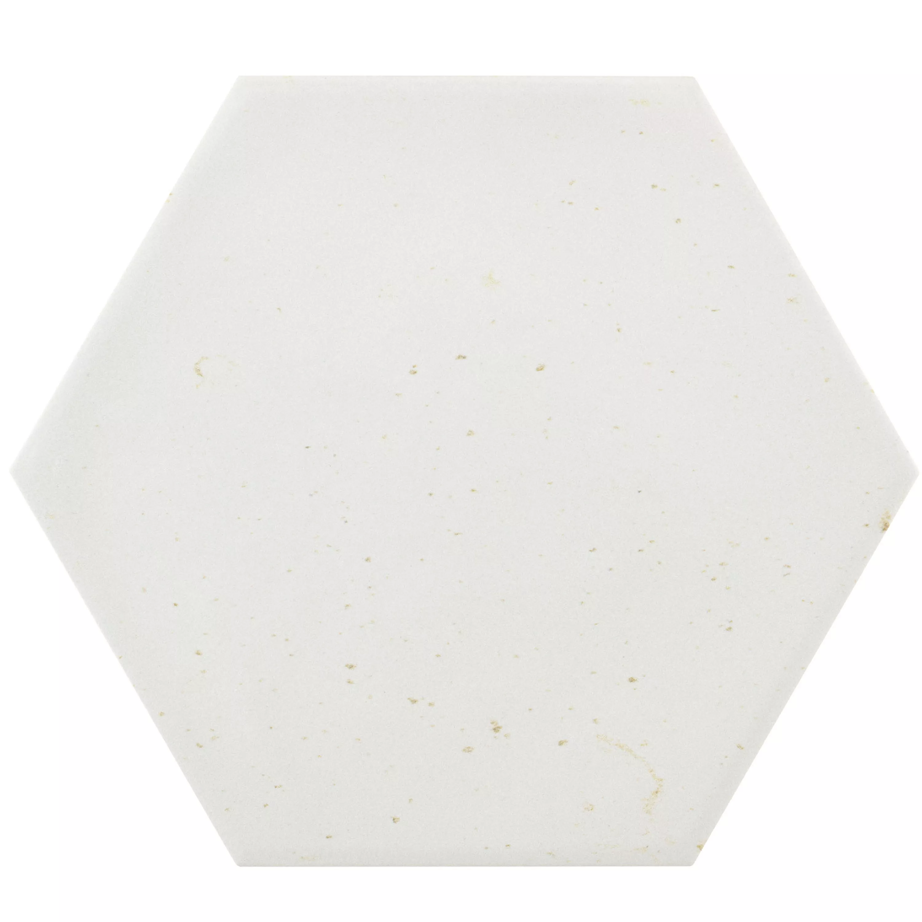 Gresie Arosa Înghețată Hexagon Alb 17,3x15cm