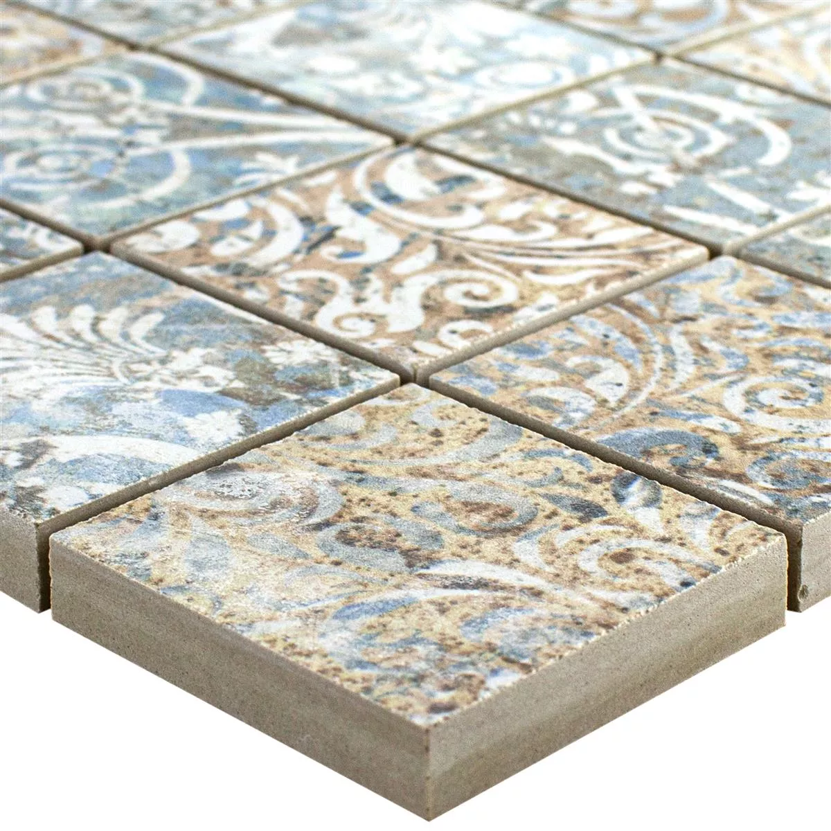 Mozaic Ceramic Gresie Patchwork Colorat 47x47mm Mozaic Ceramic Gresie Patchwork Colorat 47x47mm