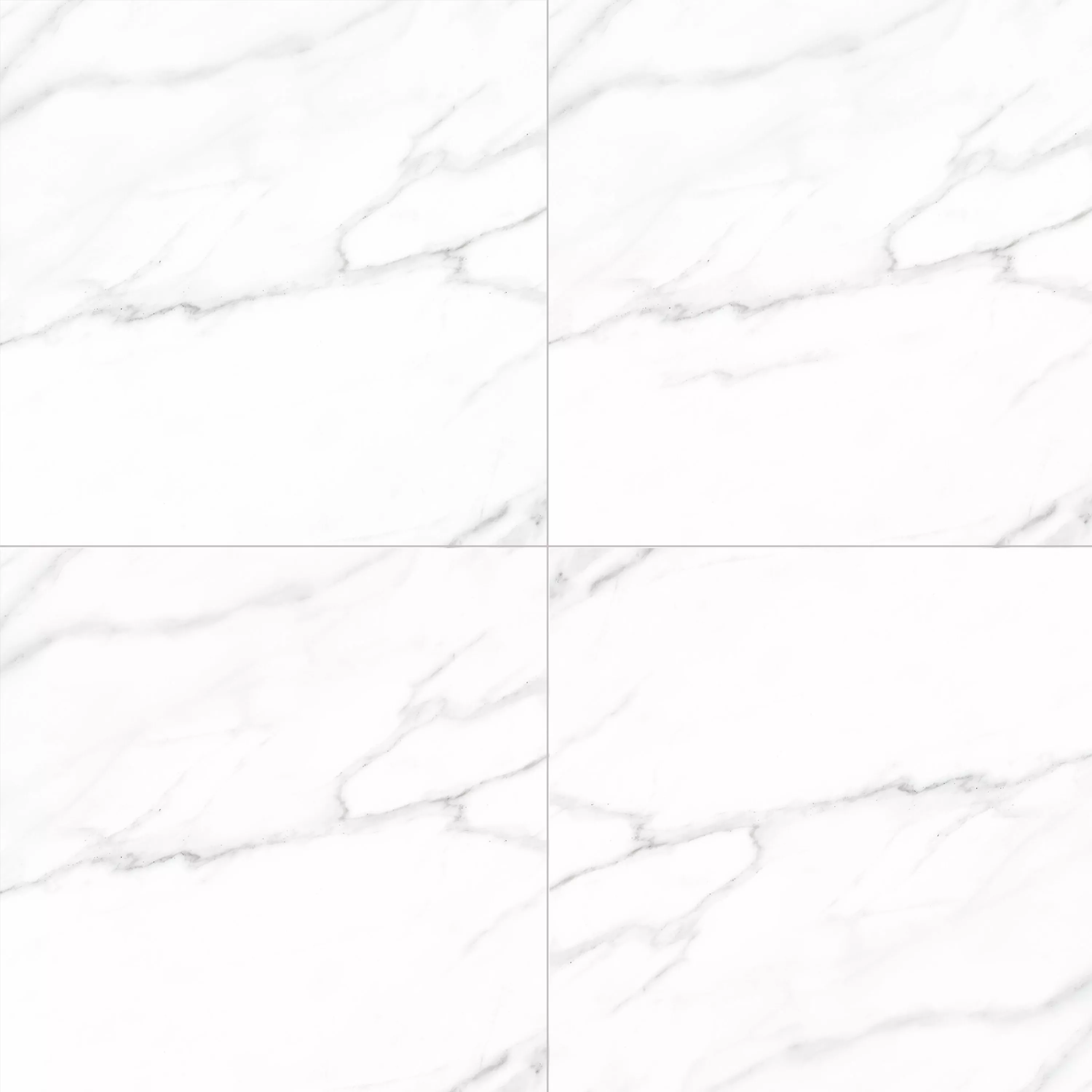 Gresie Arcadia Aspect De Marmură Lustruit Alb 60x60cm