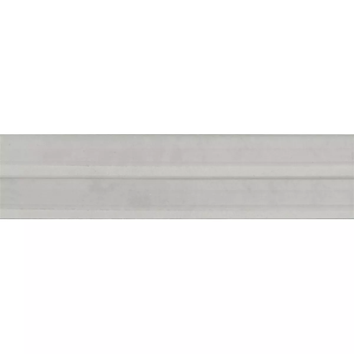 Artemis Alb Strălucitor Structurat 3D 6x24 cm