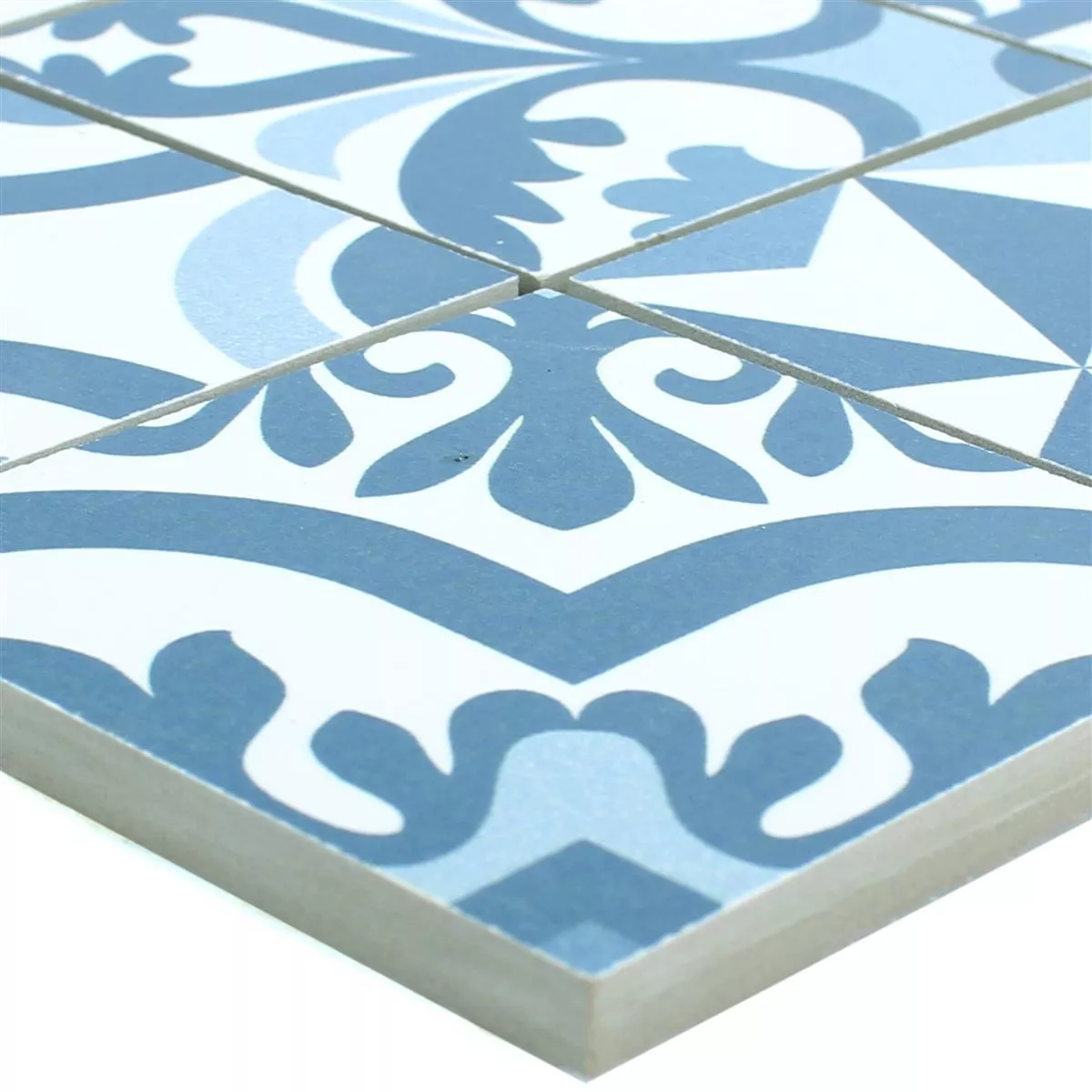 Model din Mozaic Ceramic Retro Gresie Utopia Albastru R10/B