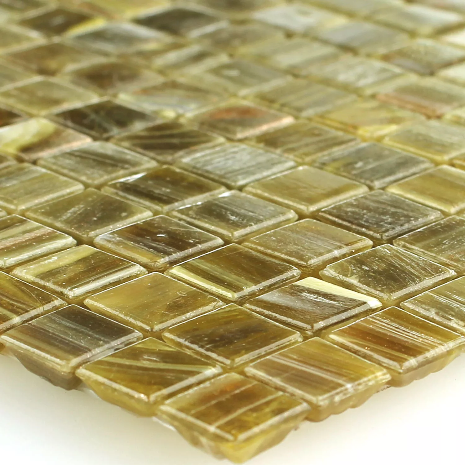Plăci De Mozaic Trend-Vi Sticlă Brillante 20x20x4mm