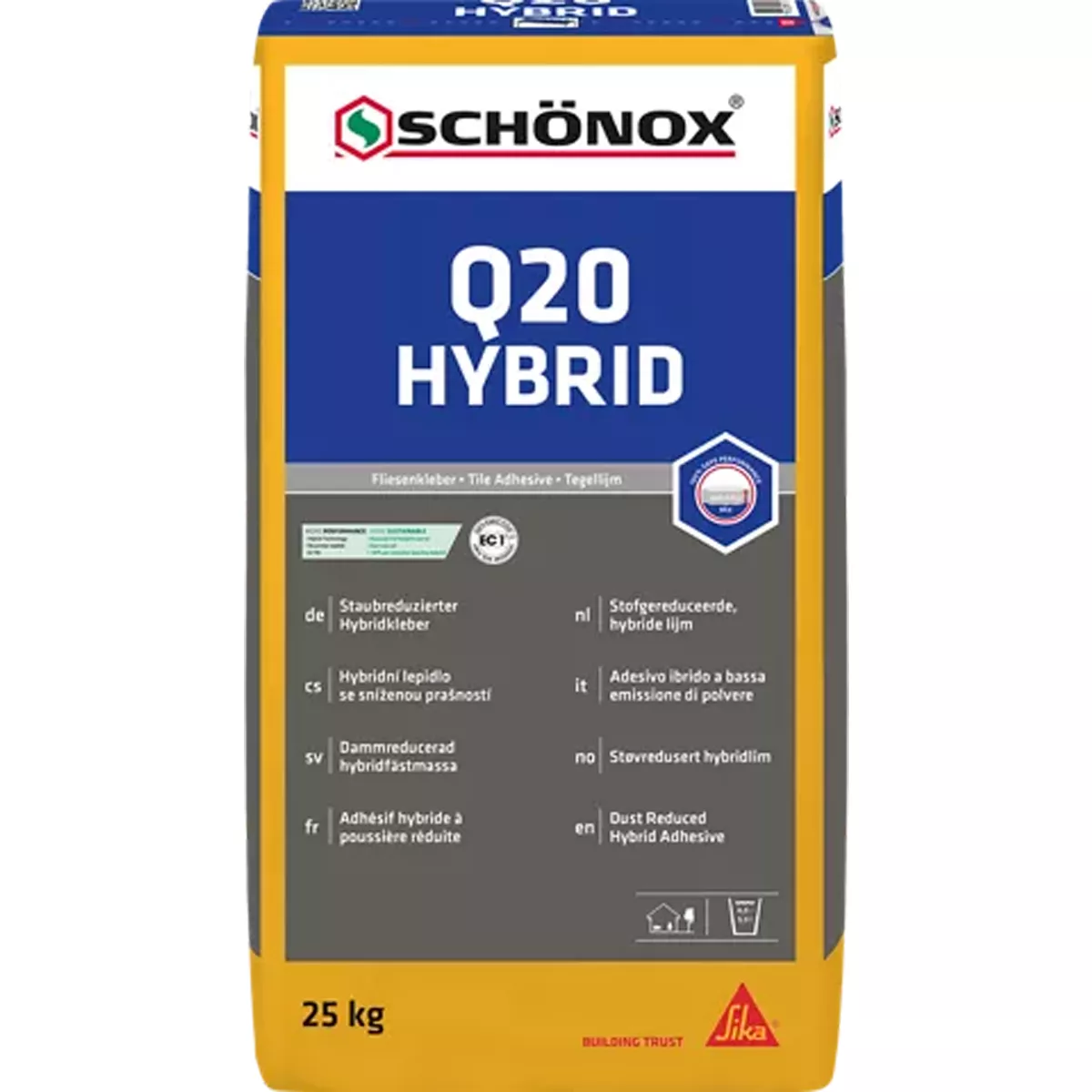 Adeziv faianta Schönox Q20 Hyprid 25 kg