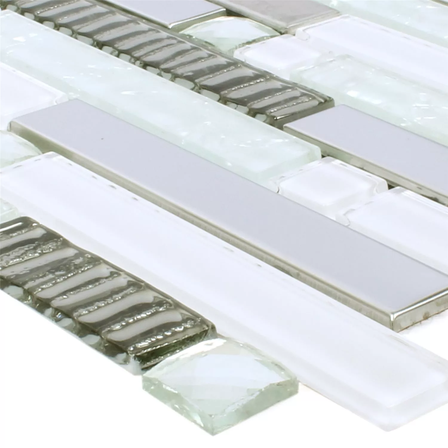 Plăci De Mozaic Admont Alb Diamant Compus