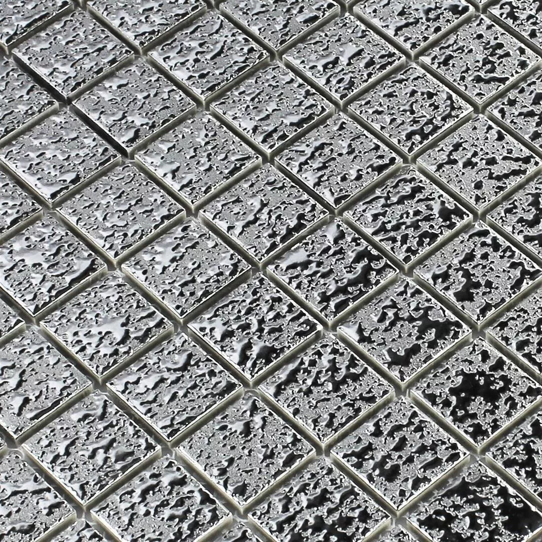 Plăci De Mozaic Ceramică Sherbrooke Argint Ciocănit
