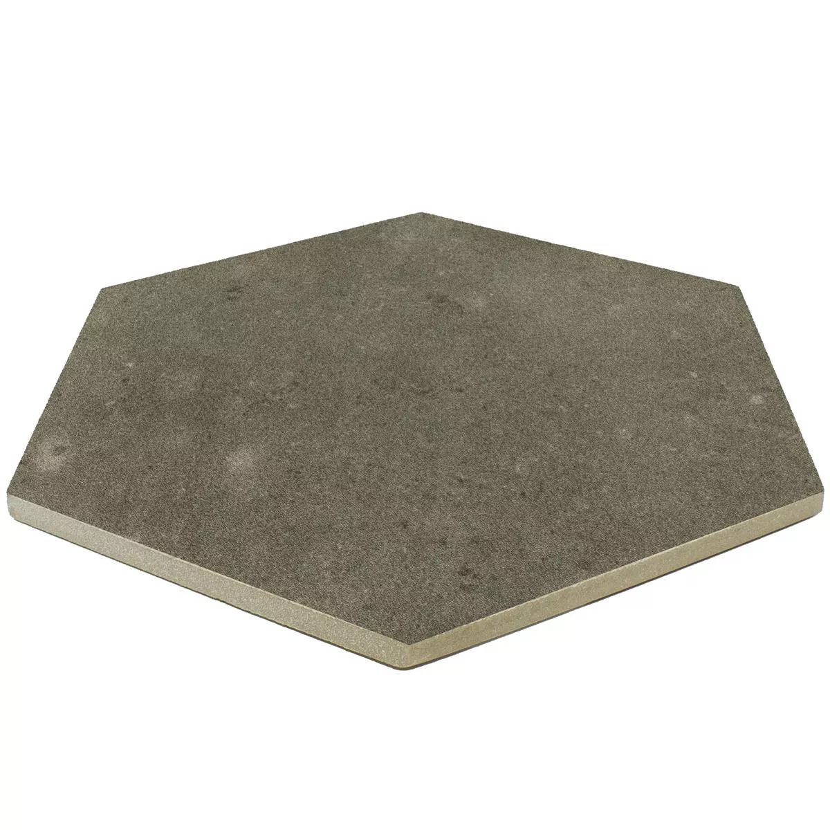 Gresie Arosa Înghețată Hexagon Braun17,3x15cm