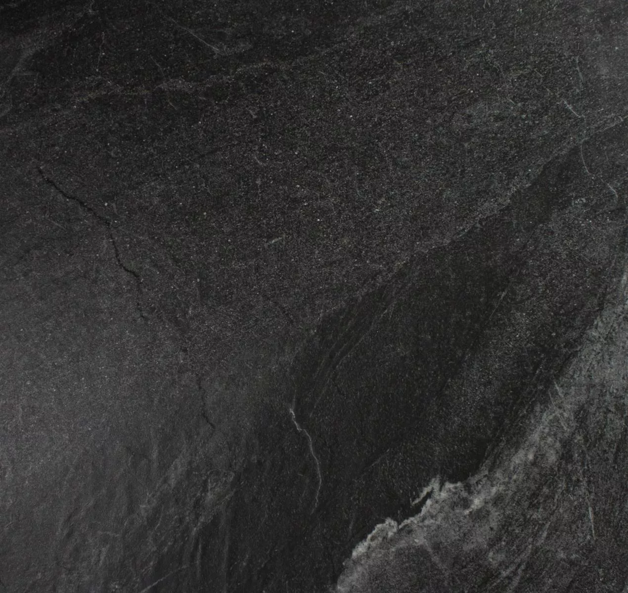 Gresie Eldian Negru Aspect Ardezie 60x60cm