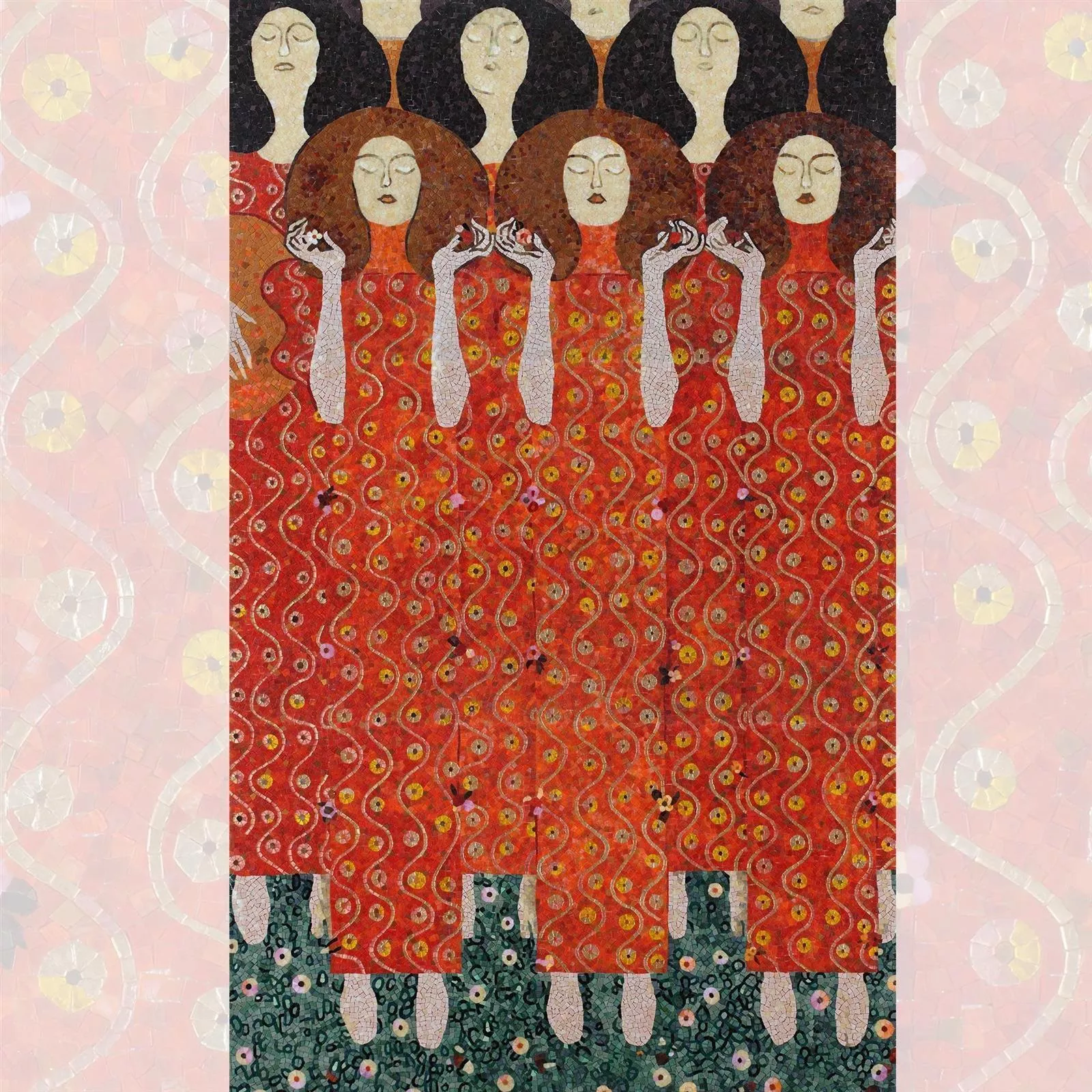 Mozaic De Sticlă Imagine Singers 100x240cm