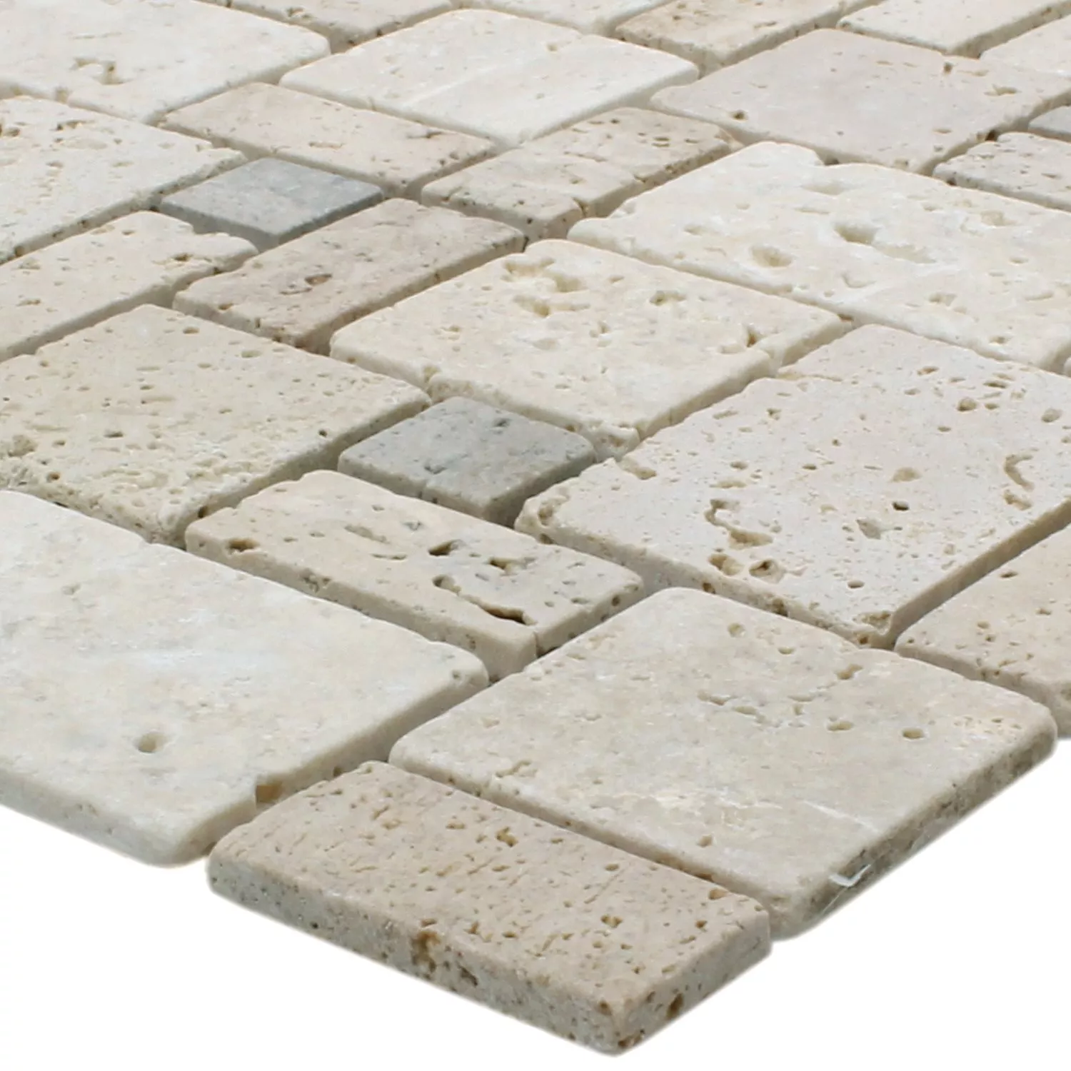 Plăci De Mozaic Airbrush Travertin Bej Plăci De Mozaic Airbrush Travertin Bej